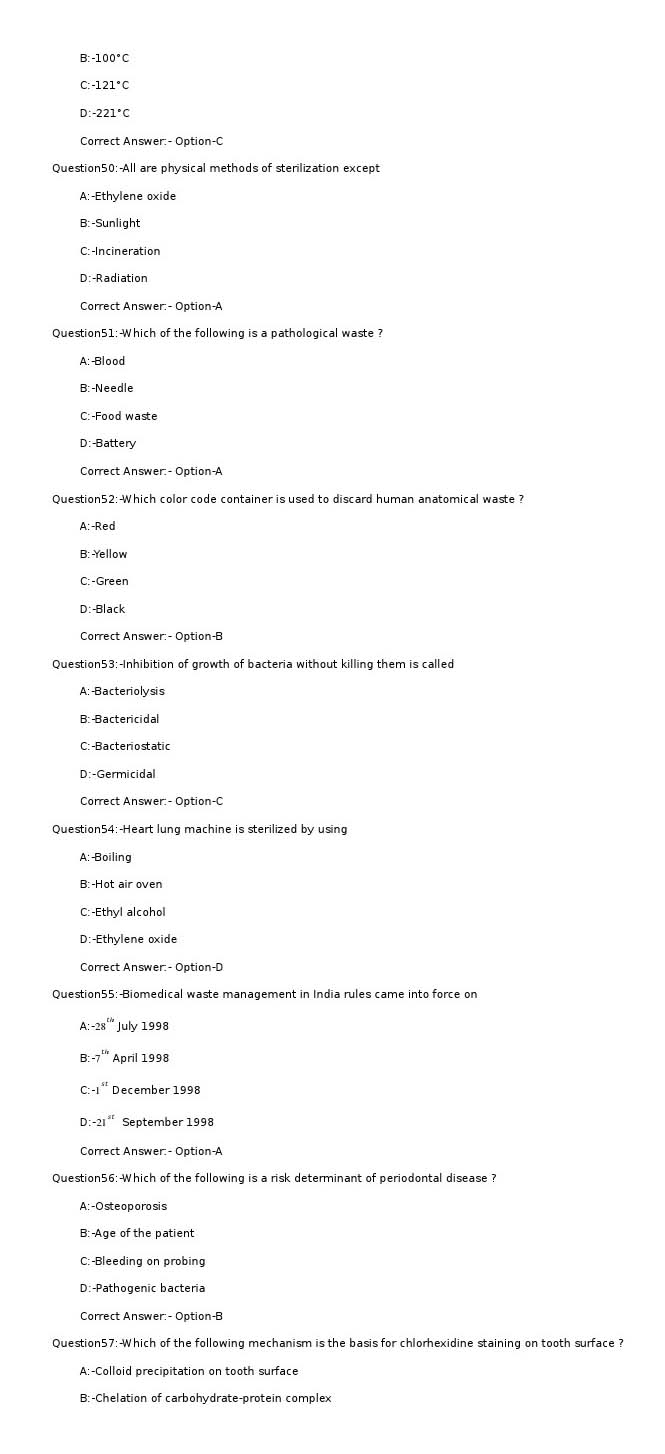 KPSC Chair Side Assistant Exam 2022 Code 762022OL 7