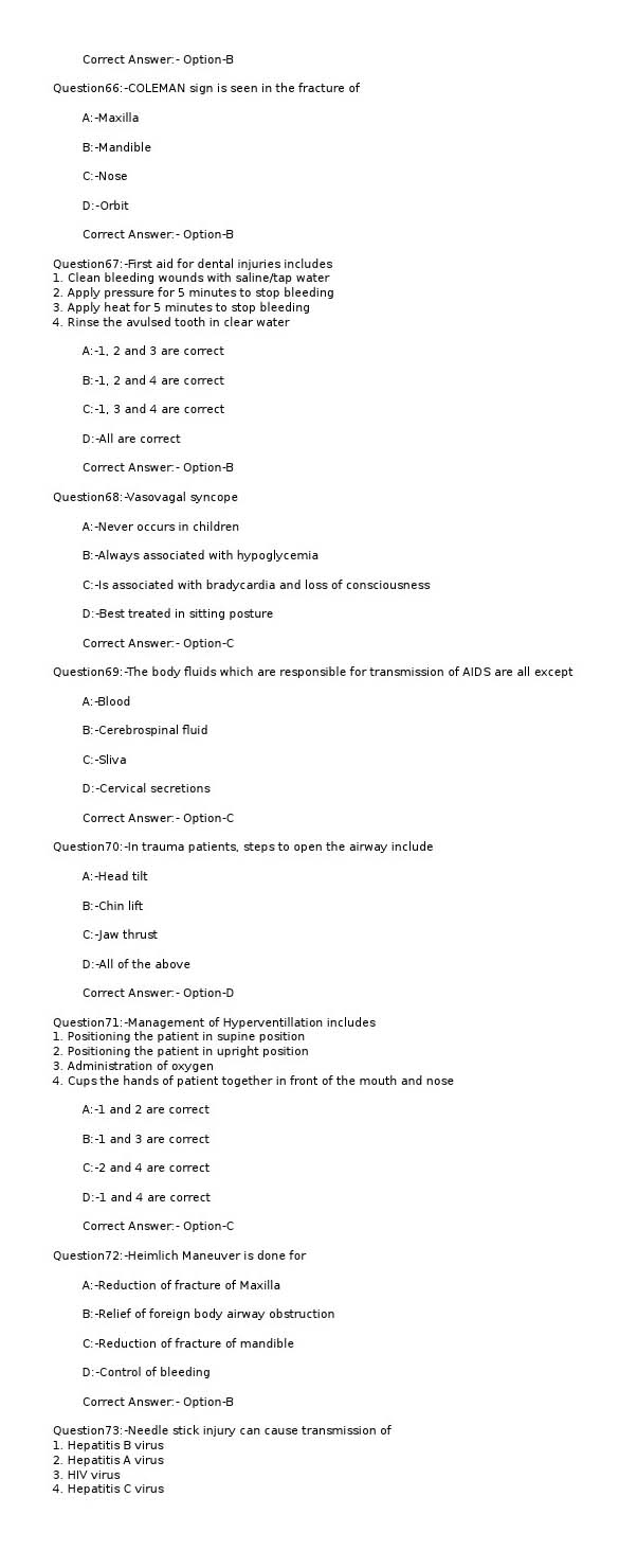 KPSC Chair Side Assistant Exam 2022 Code 762022OL 9