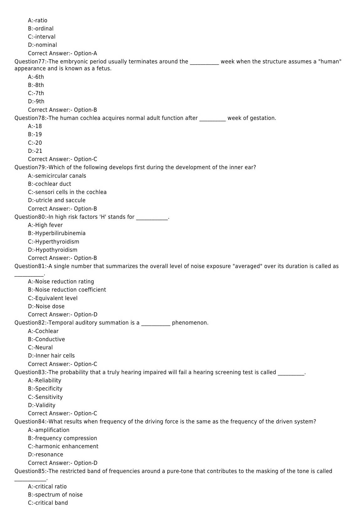 KPSC Audiologist and Speech Pathologist Exam 2019 Code 412019OL 9