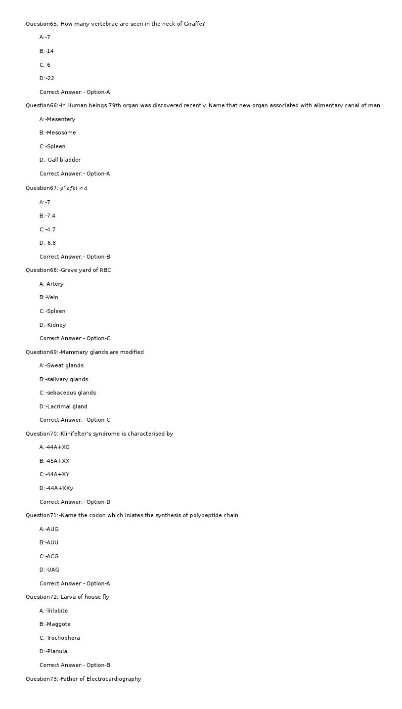 KPSC Dairy Farm Instructor Exam 2020 Code 112020OL 9