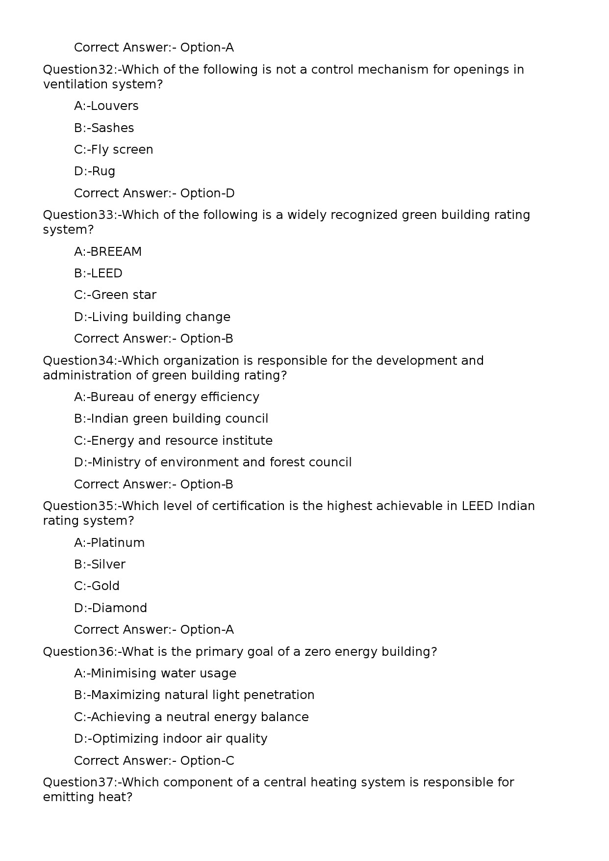 KPSC Architectural Draftsman Grade II Exam 2023 Code 952023OL 7