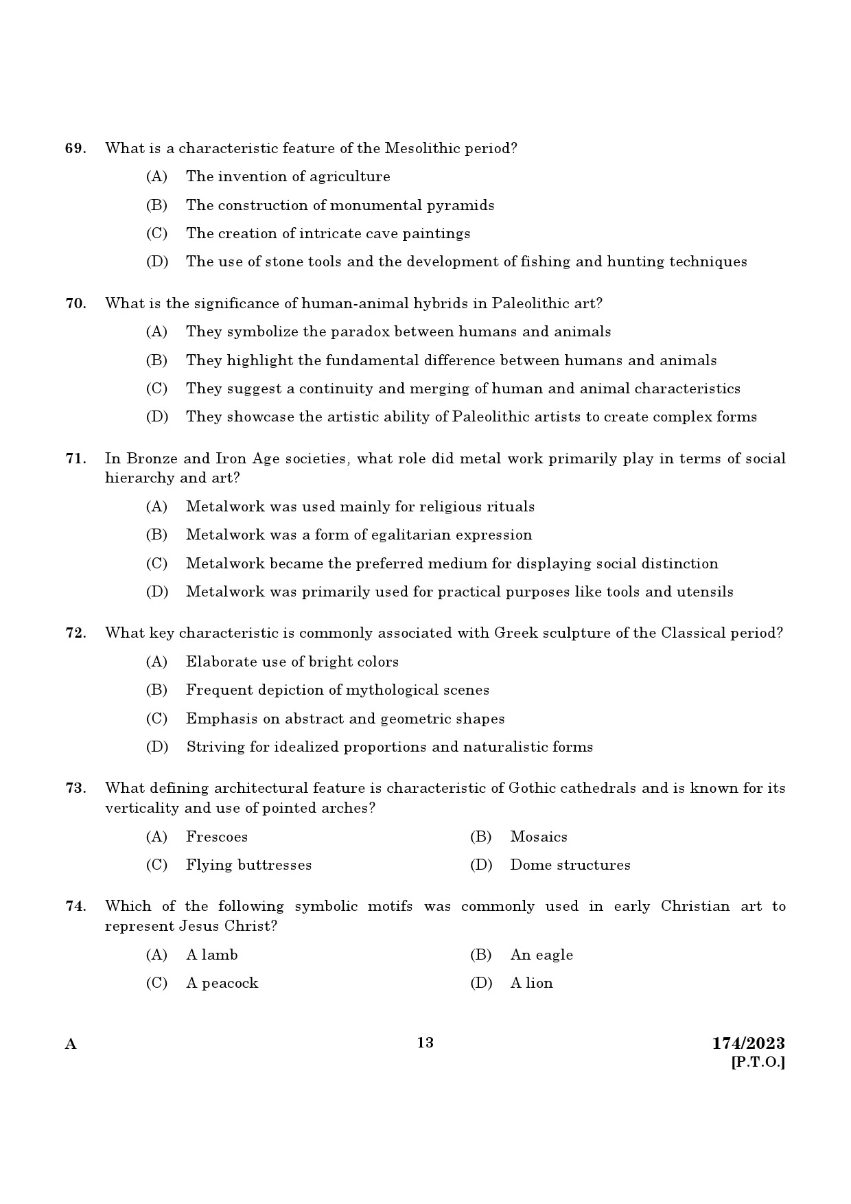 KPSC Draftsman Grade II Exam 2023 Code 1742023 11