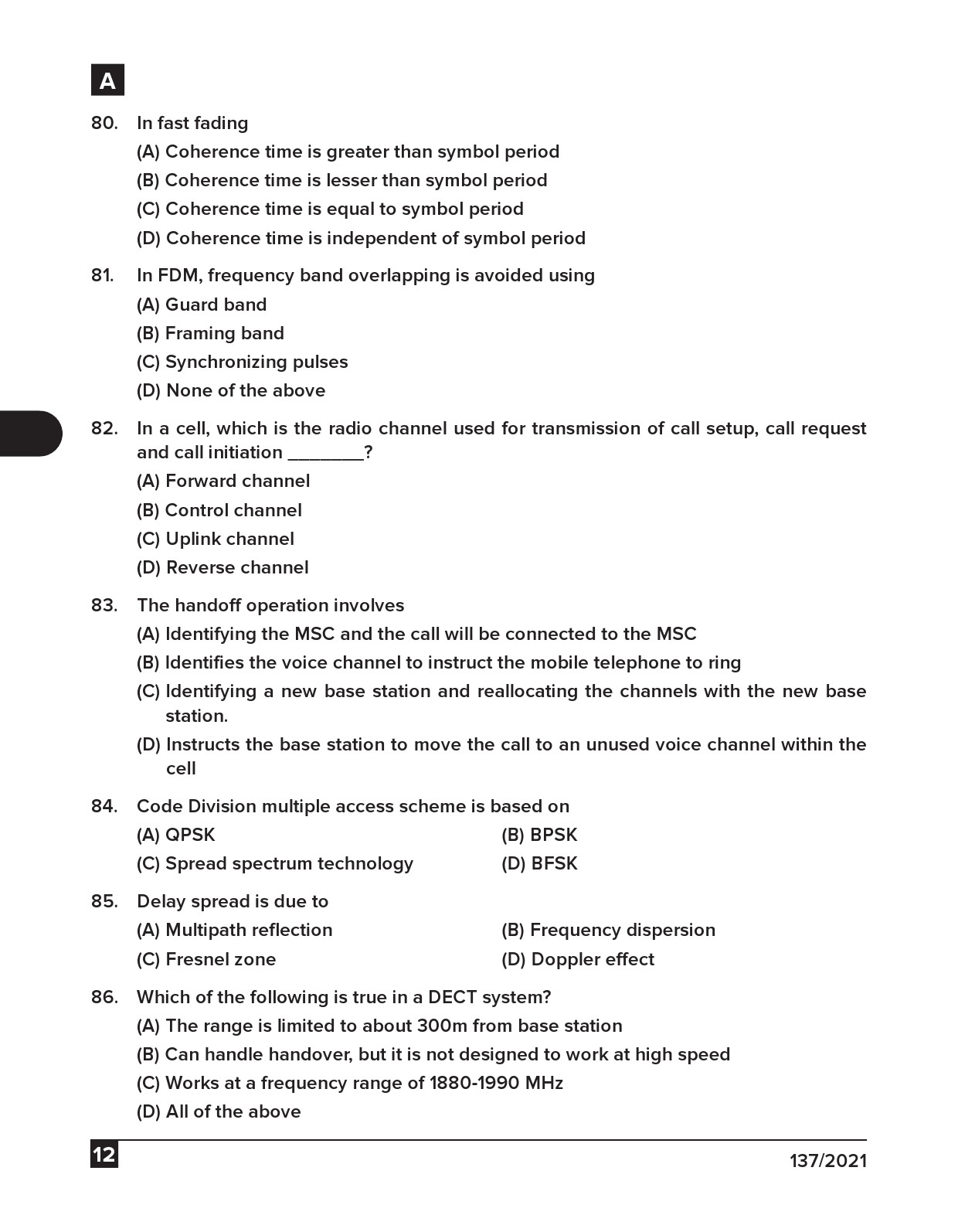 KPSC Engineering Assistant Exam 2021 Code 1372021 11