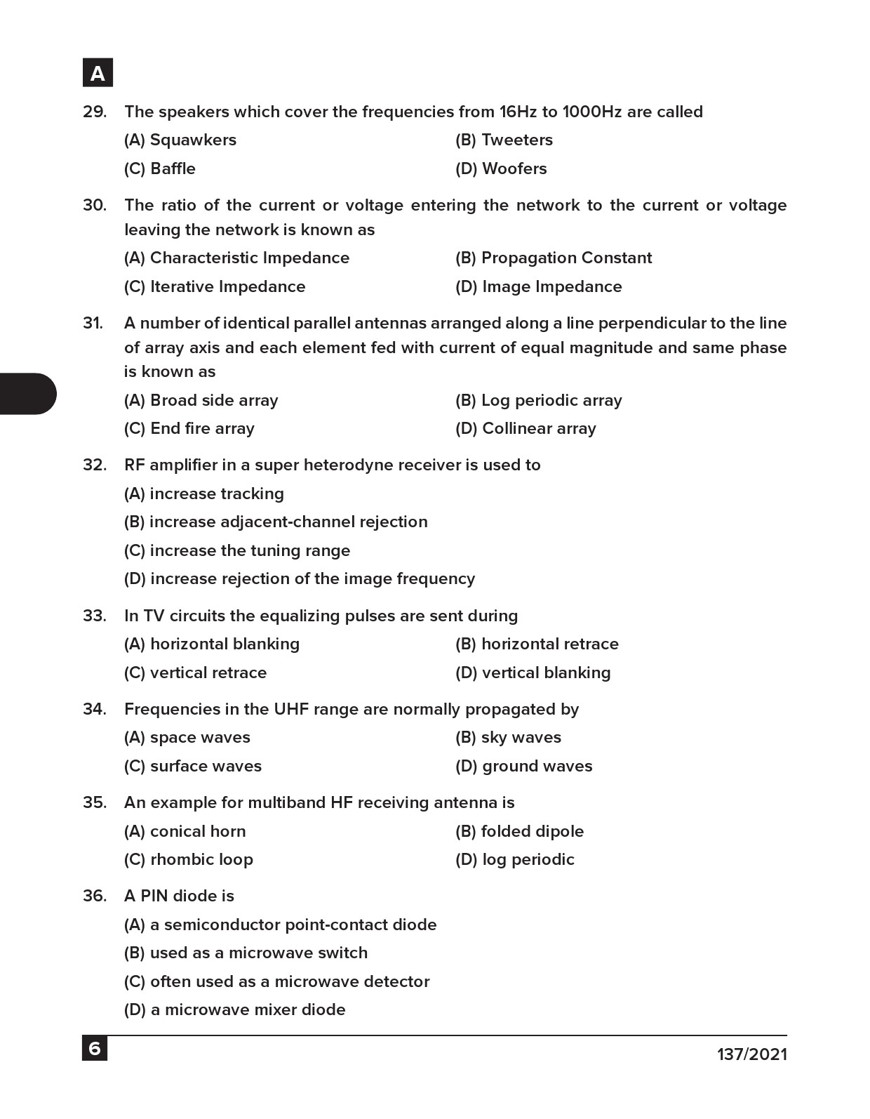 KPSC Engineering Assistant Exam 2021 Code 1372021 5