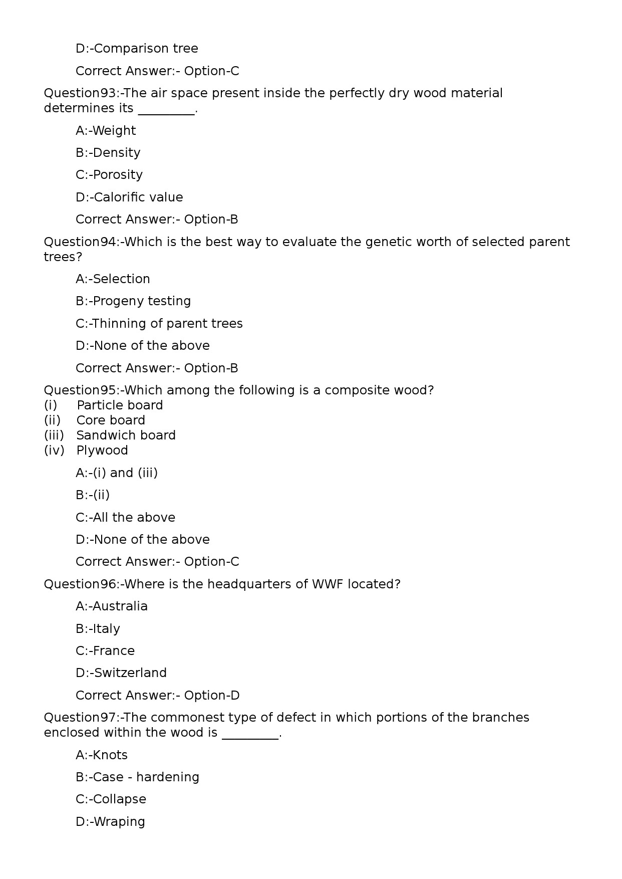 KPSC Forest Ranger Exam 2023 Code 592023OL 19