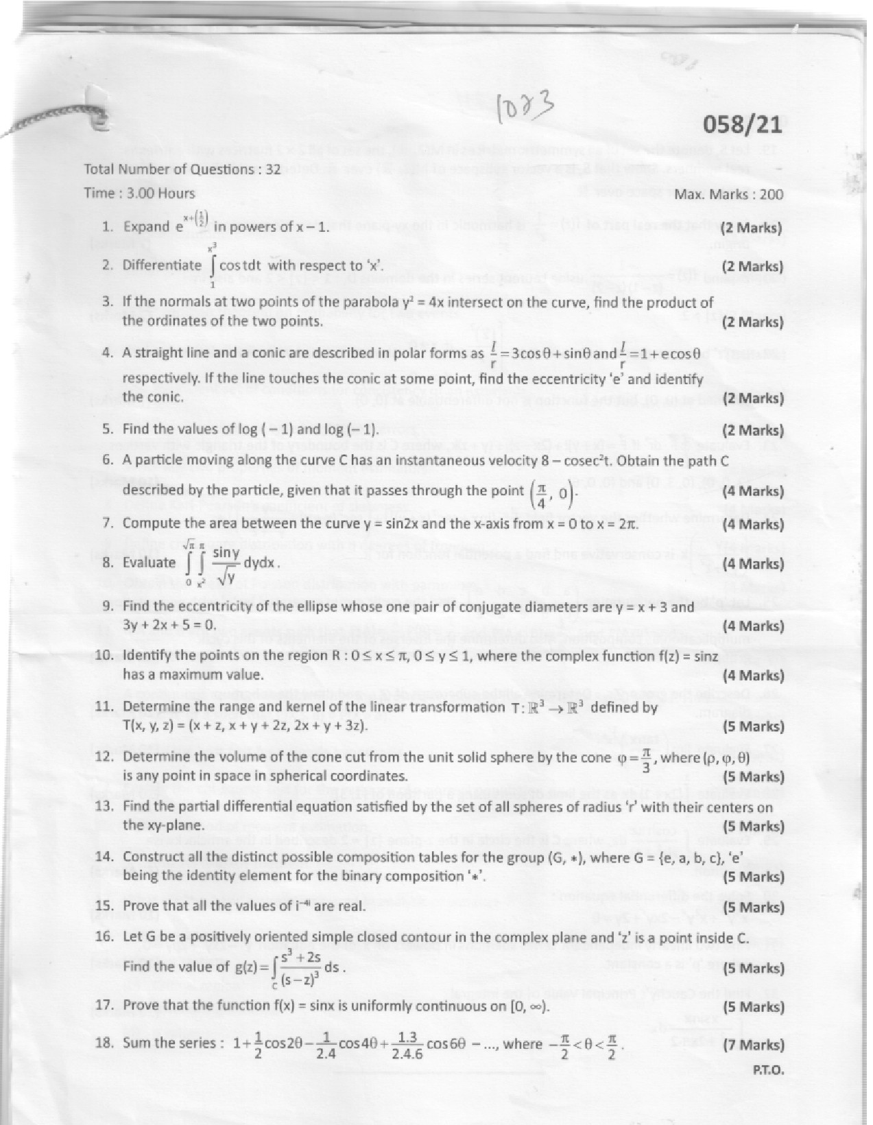 KPSC Range Forest Officer Exam 2021 Code 05821 1