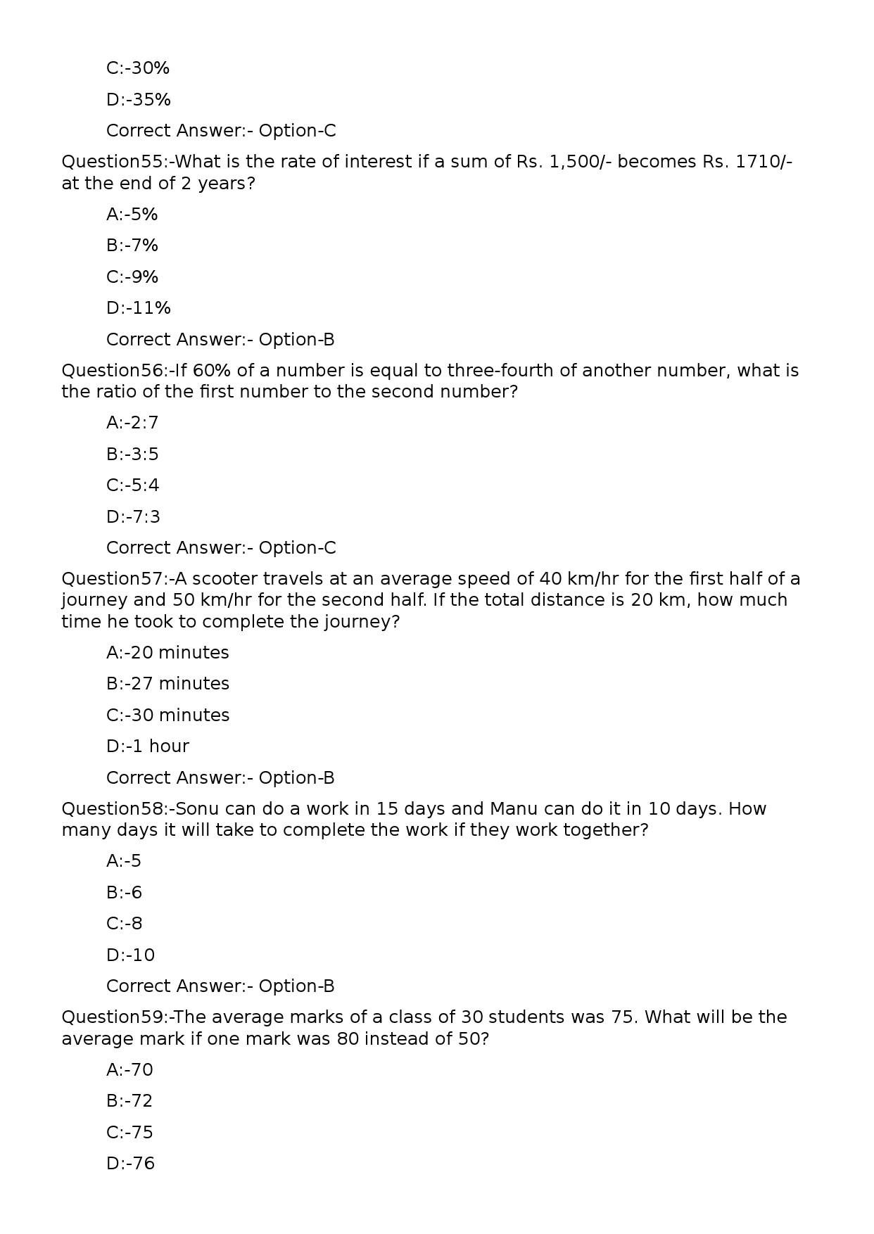 KPSC Range Forest Officer Kannada Exam 2023 Code 1032023OL 11