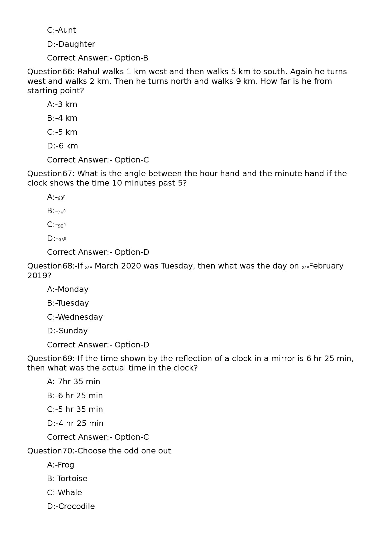 KPSC Range Forest Officer Kannada Exam 2023 Code 1032023OL 13