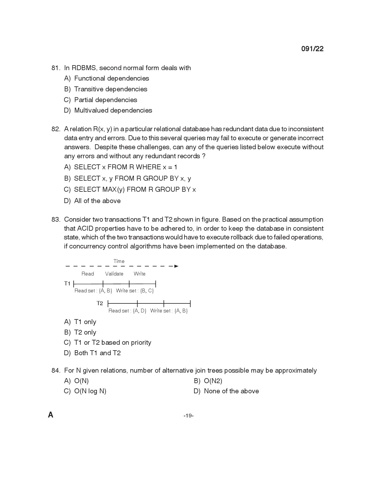 KPSC Instructor Grade I in Information Technology Exam 2022 Code 912022 18