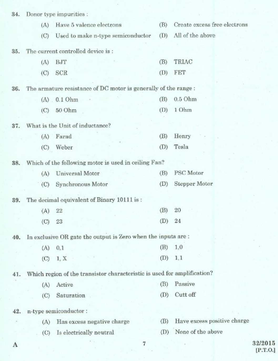 Laboratory Technical Assistant Maintenance and Repairs of Domestic Appliances 2015 5