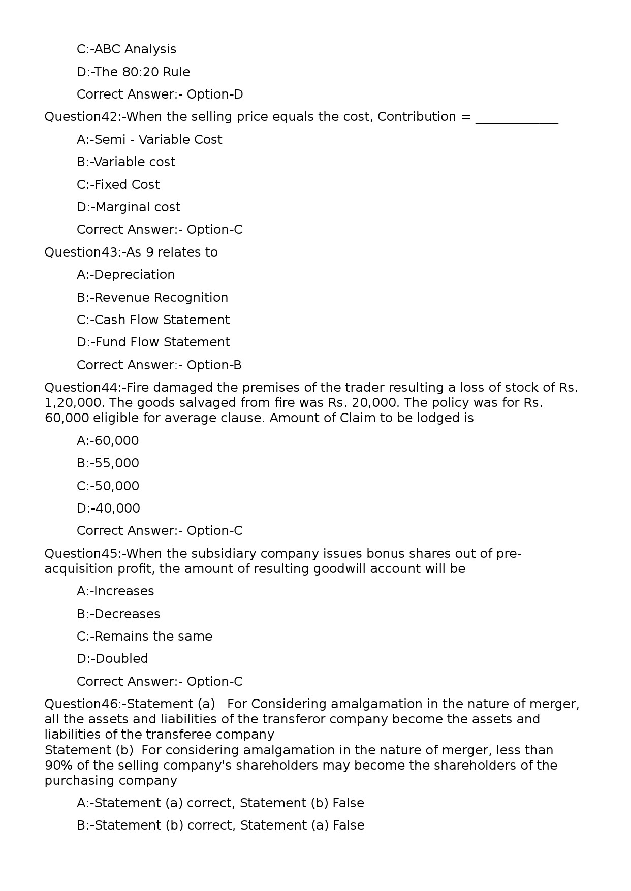 KPSC Lecturer in Commercial Practice Polytechnics Exam 2023 Code 1552023OL 10