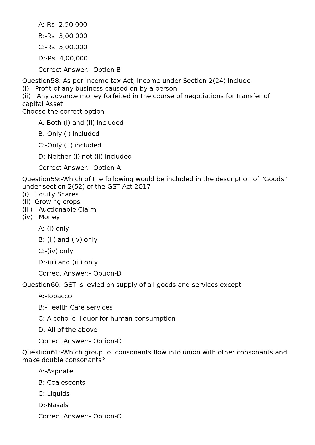 KPSC Lecturer in Commercial Practice Polytechnics Exam 2023 Code 1552023OL 13