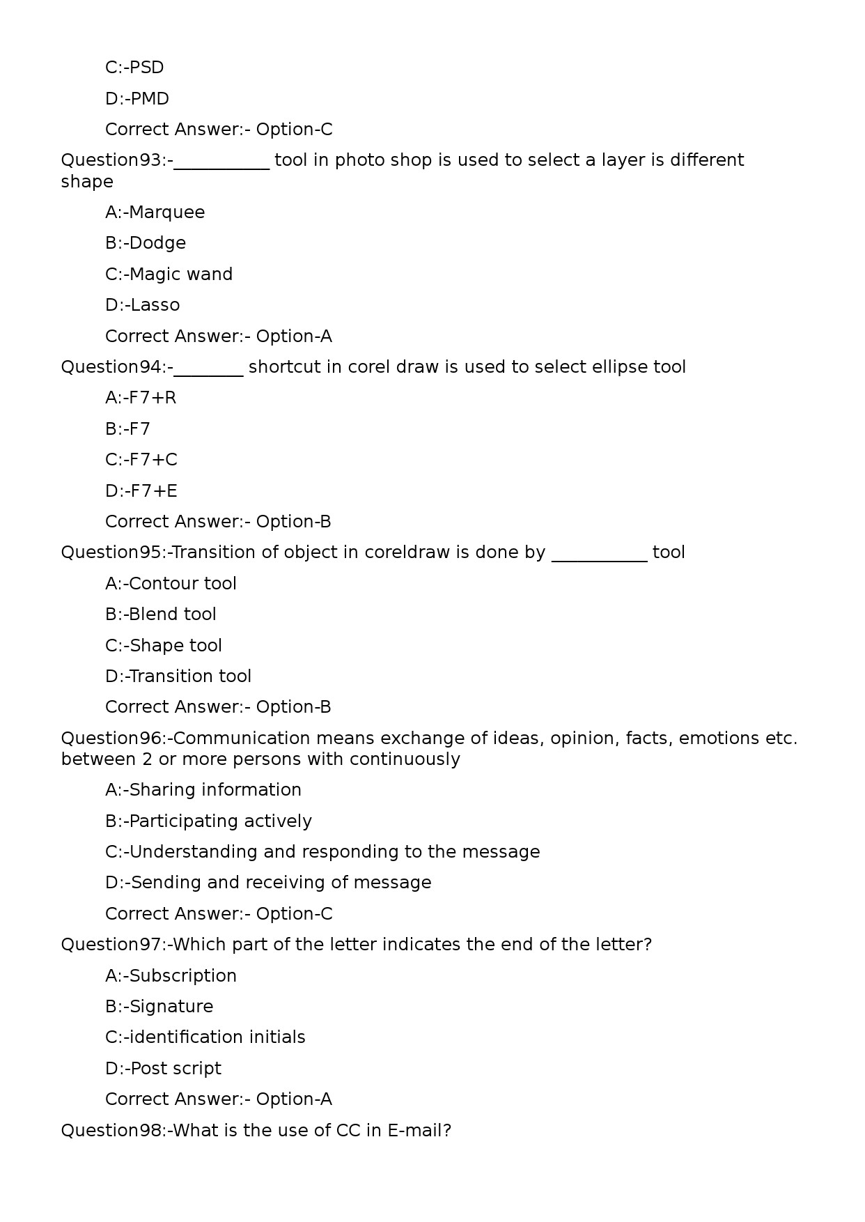 KPSC Lecturer in Commercial Practice Polytechnics Exam 2023 Code 1552023OL 20