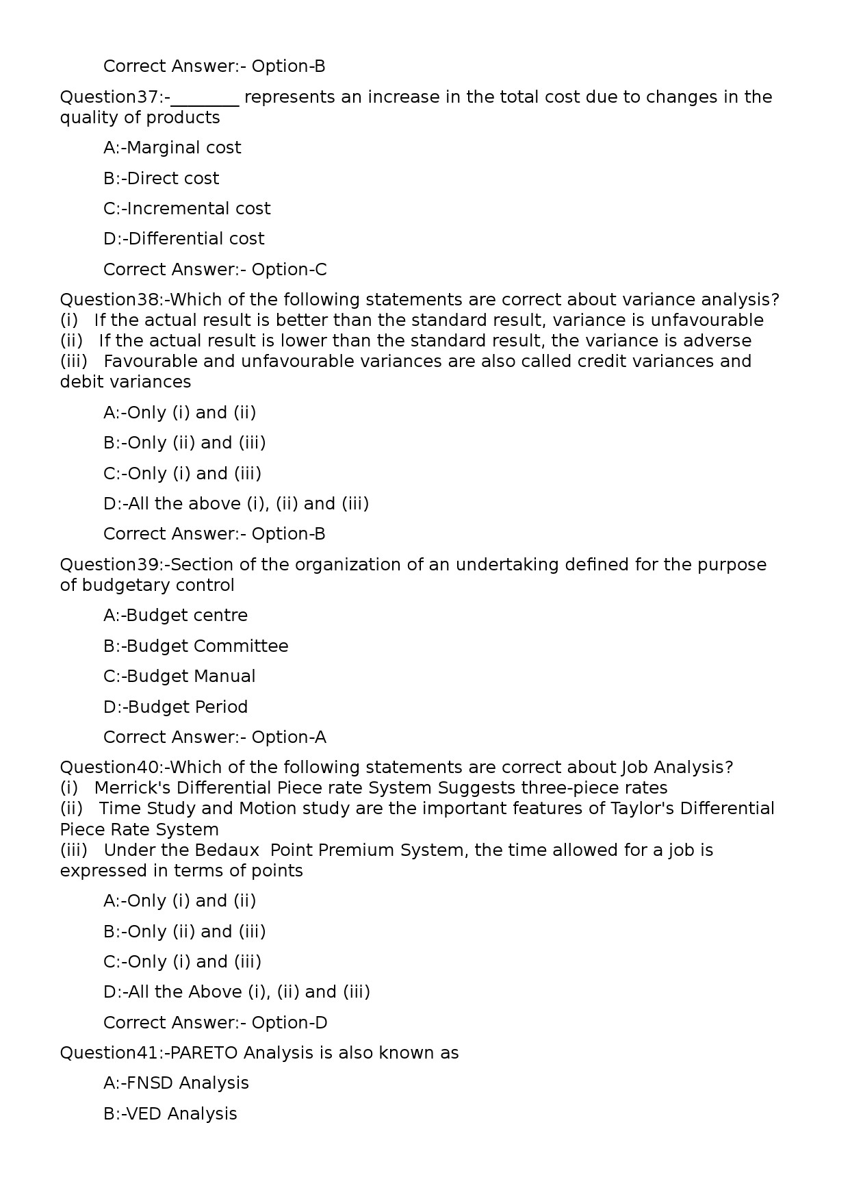 KPSC Lecturer in Commercial Practice Polytechnics Exam 2023 Code 1552023OL 9