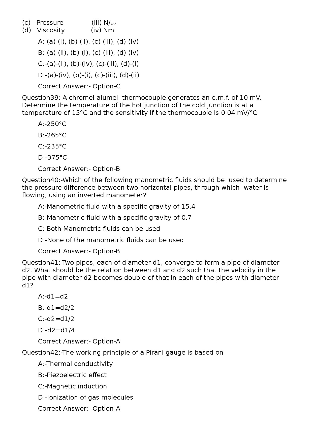 KPSC Lecturer in Electronics and Instrumentation Exam 2023 Code 1212023OL 8