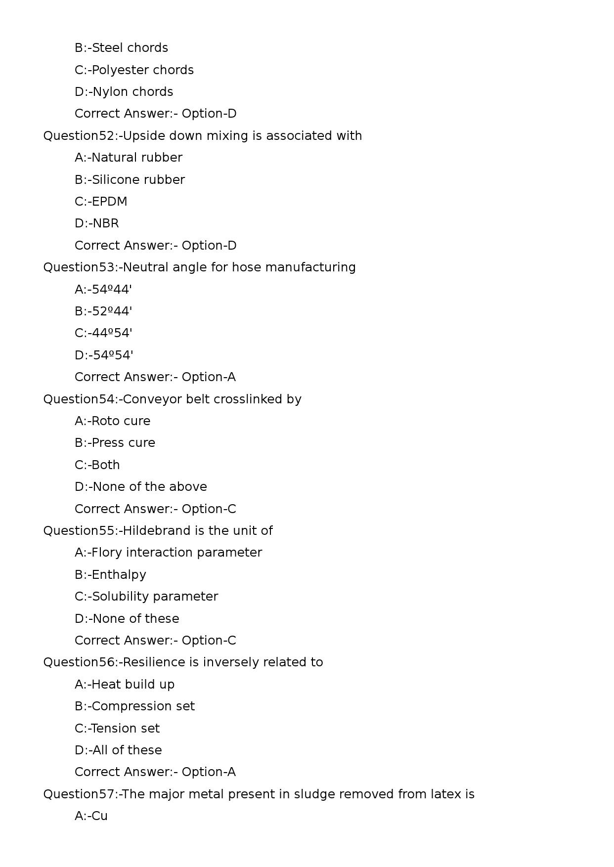 KPSC Lecturer in Polymer Technology Exam 2023 Code 1202023OL 10