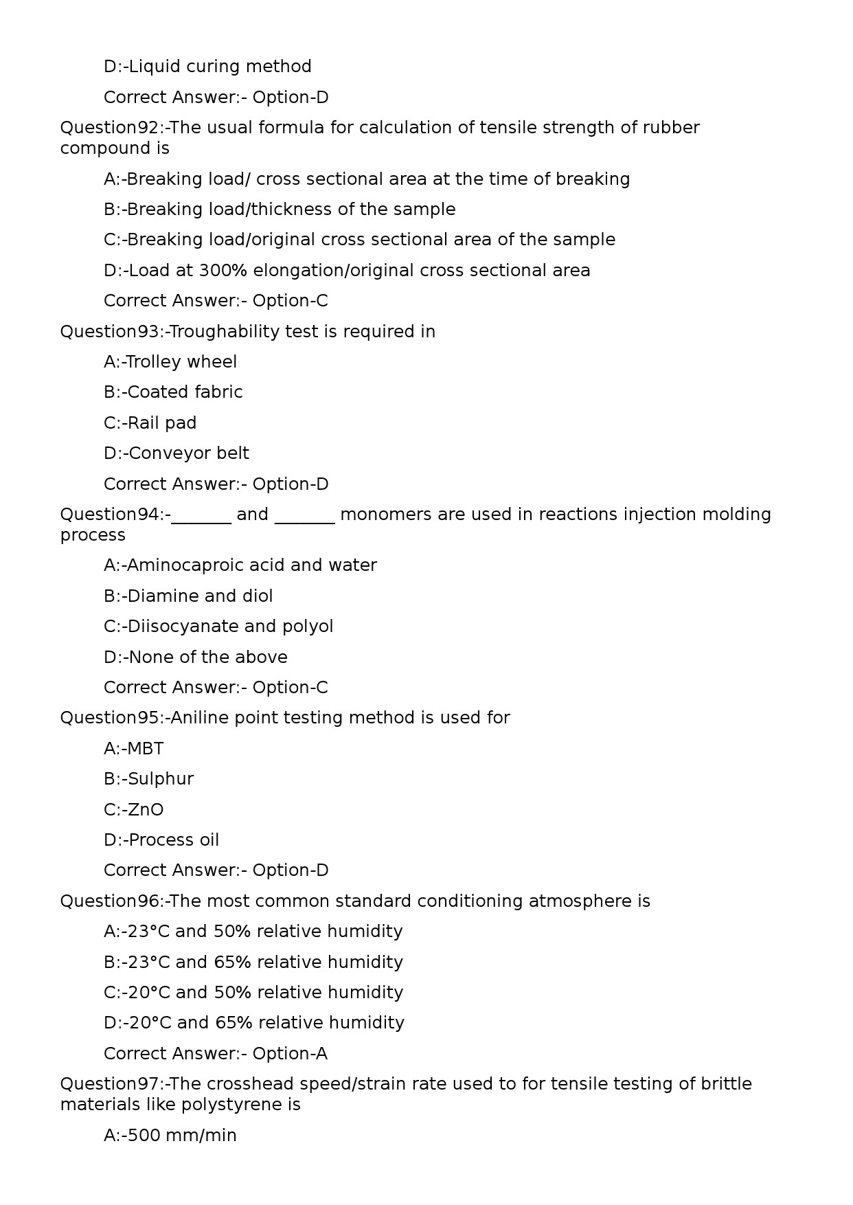 KPSC Lecturer in Polymer Technology Exam 2023 Code 1202023OL 17