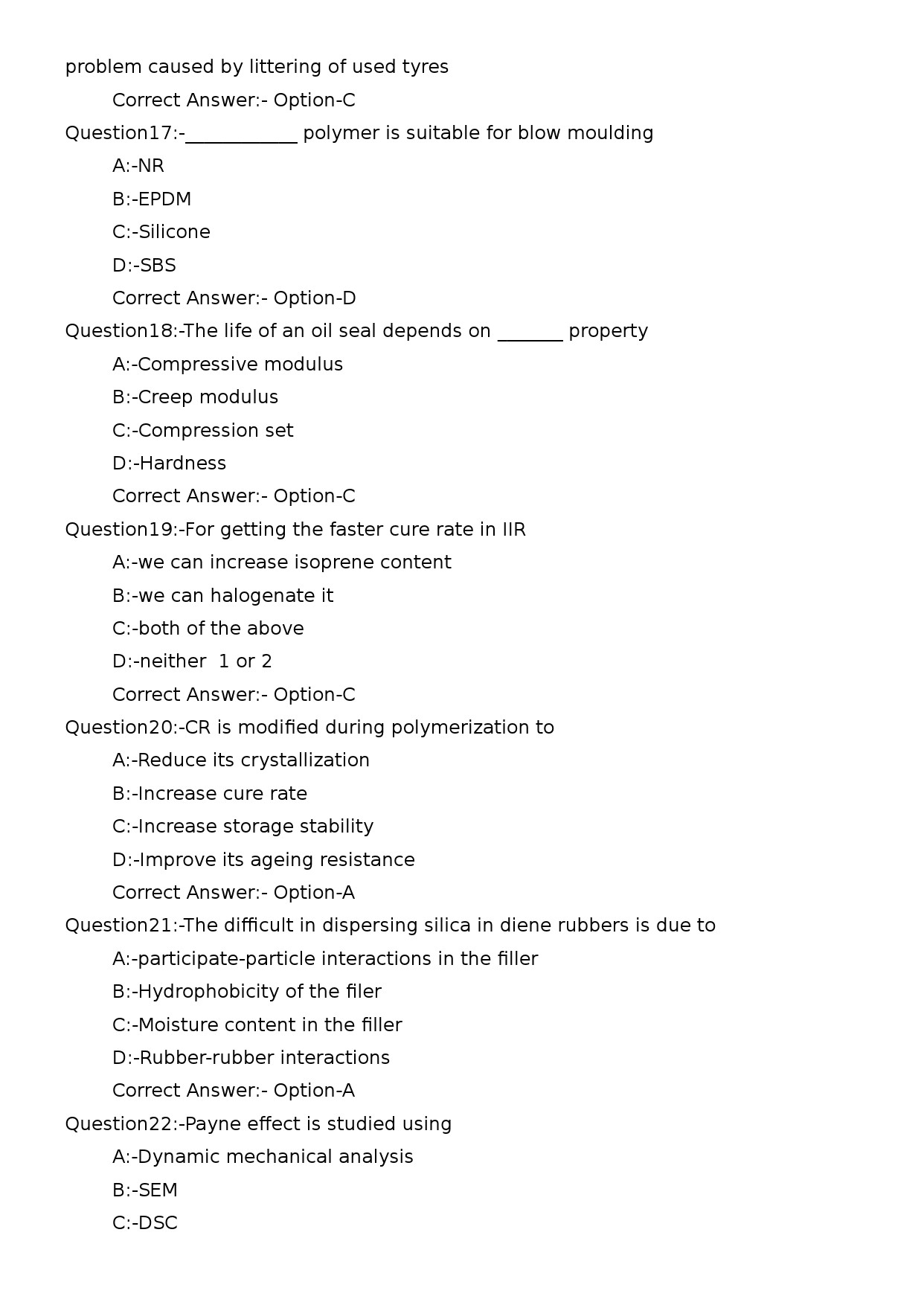 KPSC Lecturer in Polymer Technology Exam 2023 Code 1202023OL 4