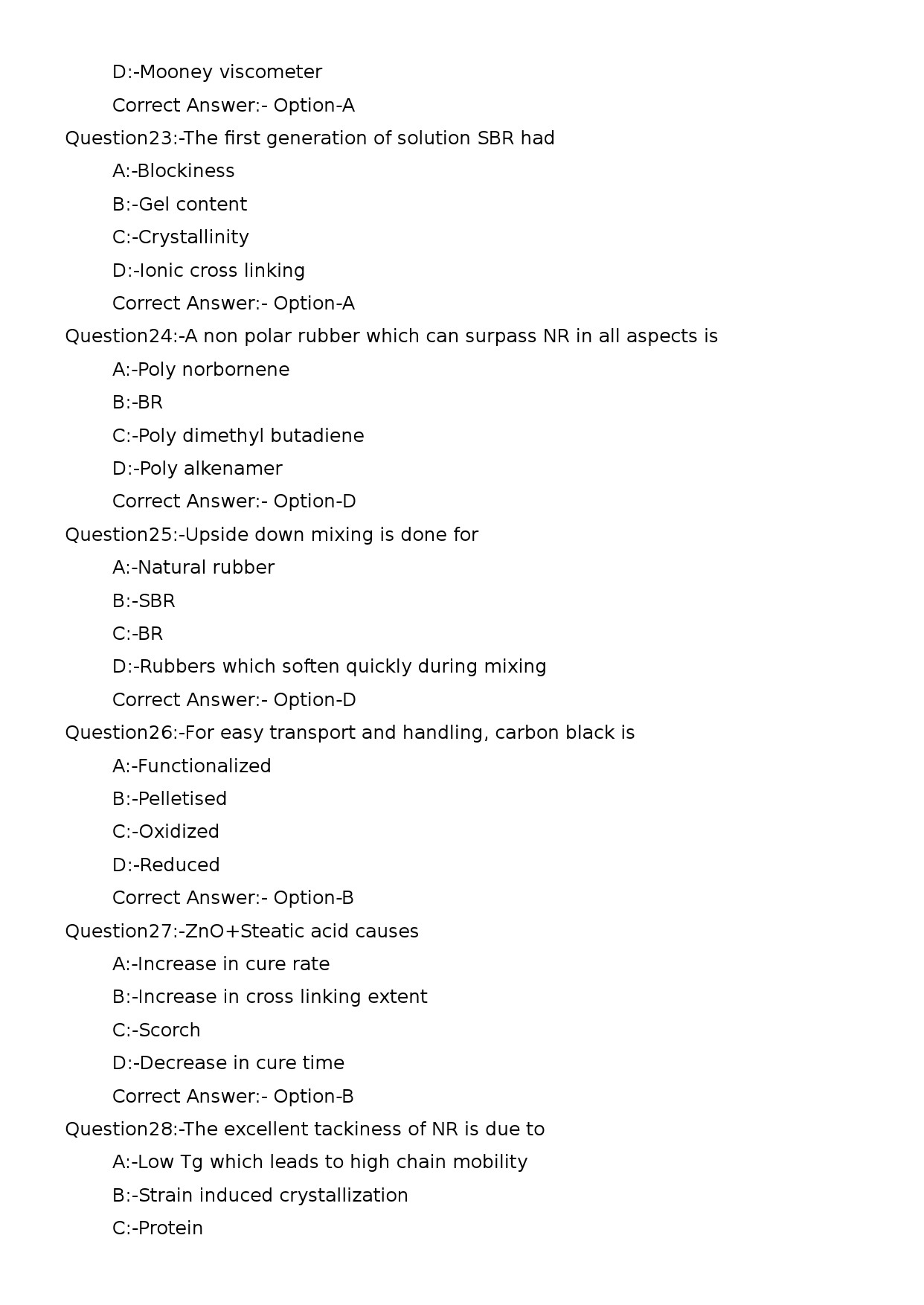 KPSC Lecturer in Polymer Technology Exam 2023 Code 1202023OL 5