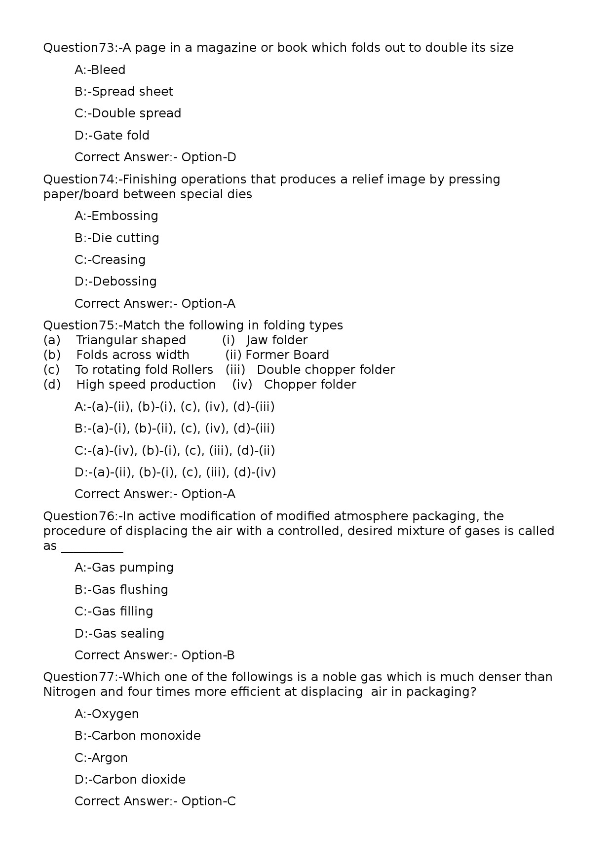 KPSC Lecturer in Printing Technology Exam 2023 Code 1152023OL 15