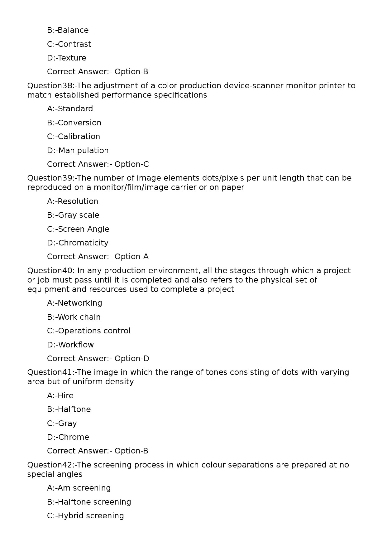 KPSC Lecturer in Printing Technology Exam 2023 Code 1152023OL 8