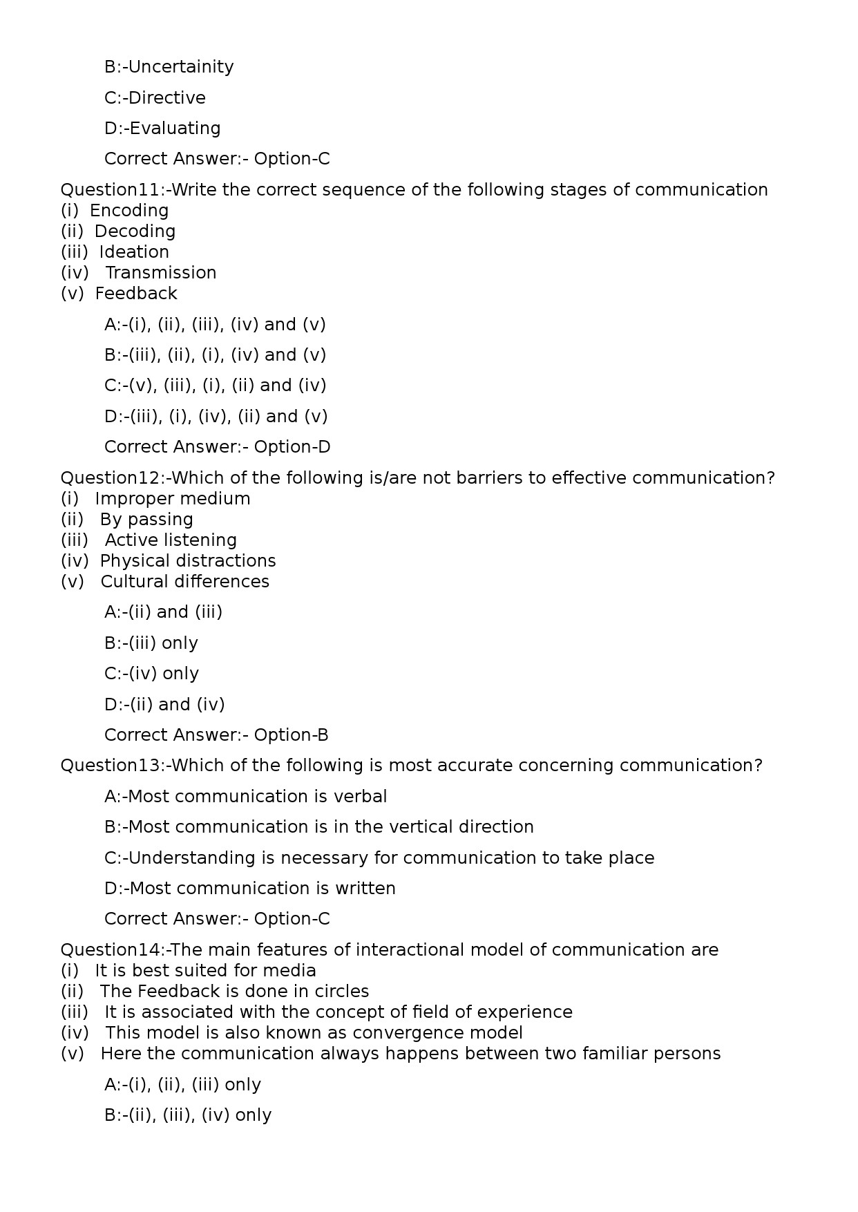 KPSC General Manager Exam 2023 Code 1332023OL 3