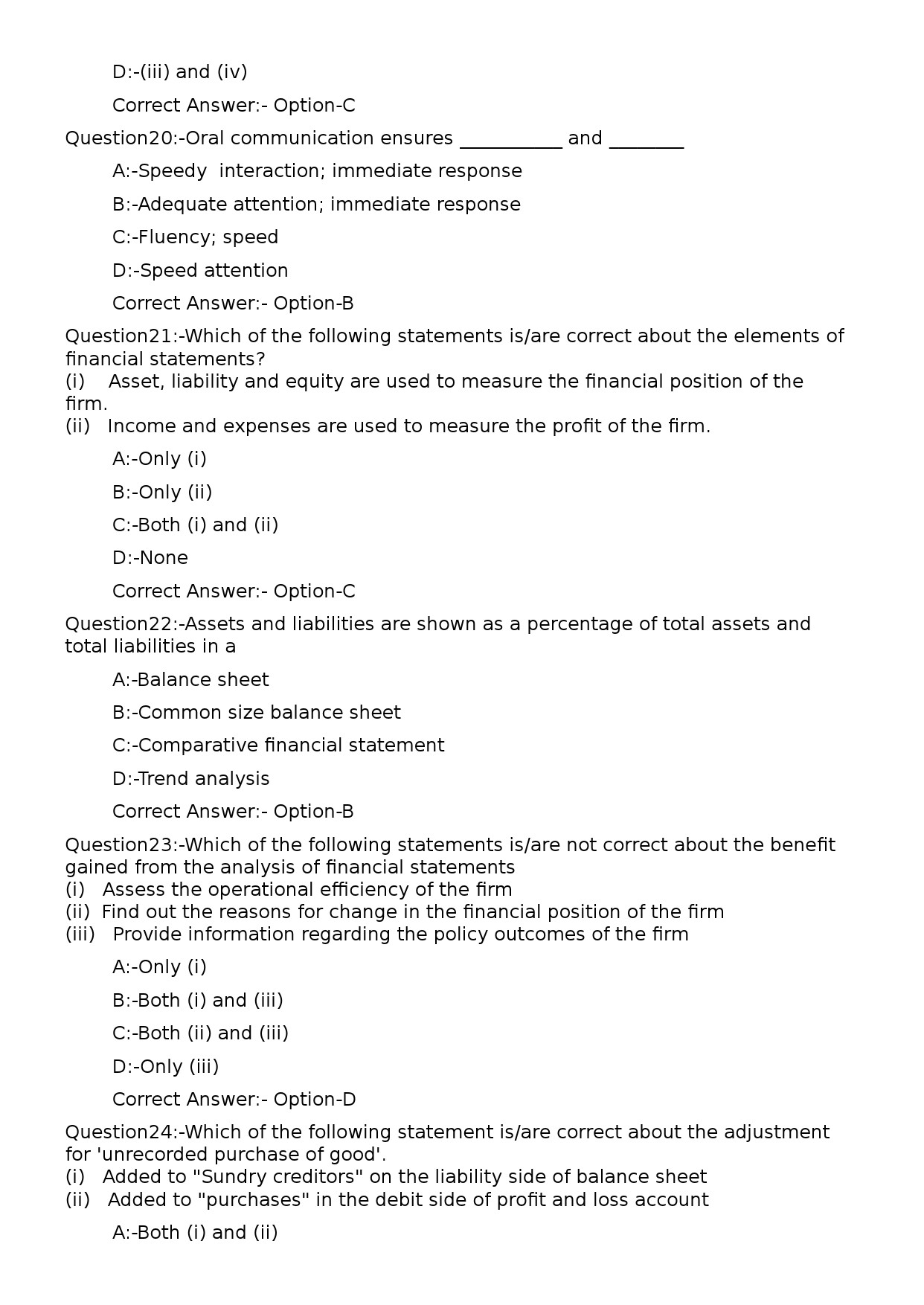 KPSC General Manager Exam 2023 Code 1332023OL 5