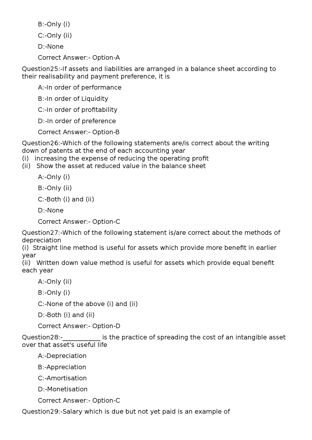 KPSC General Manager Exam 2023 Code 1332023OL 6