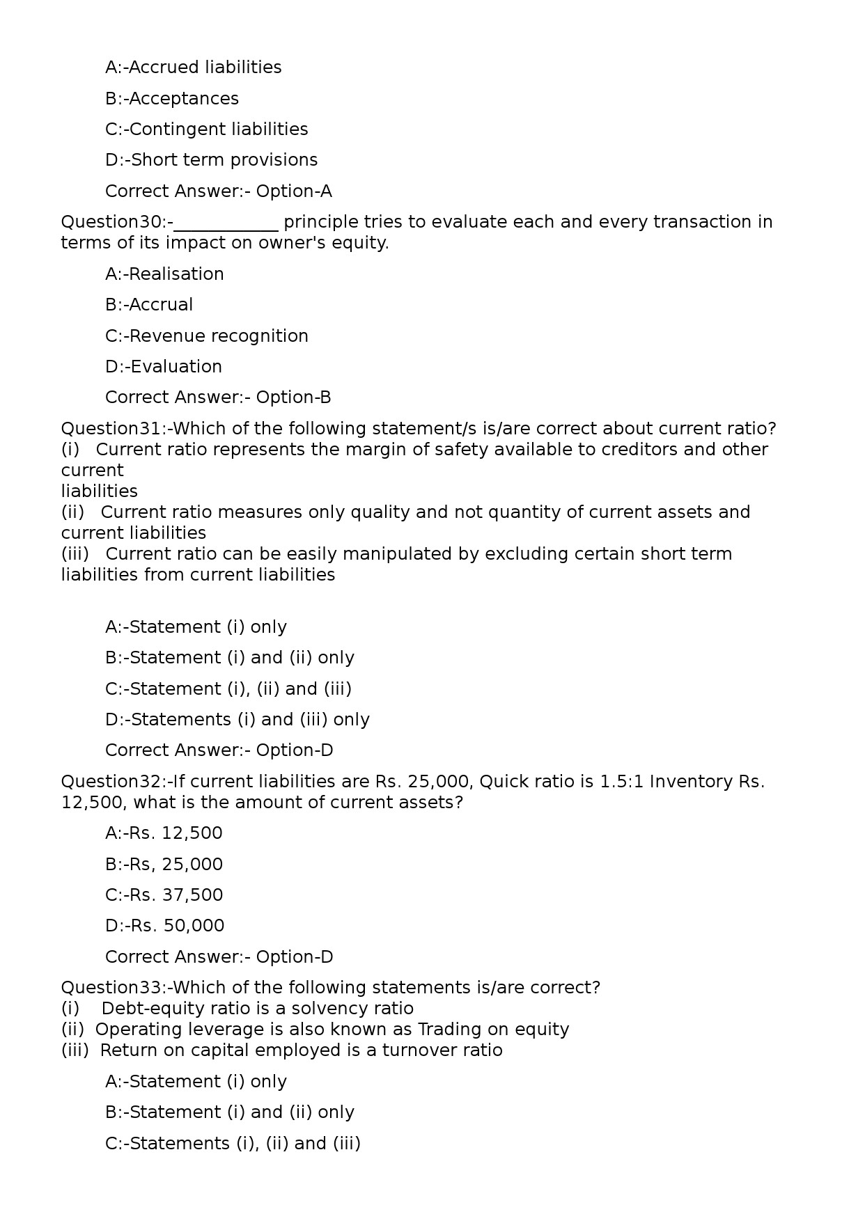 KPSC General Manager Exam 2023 Code 1332023OL 7