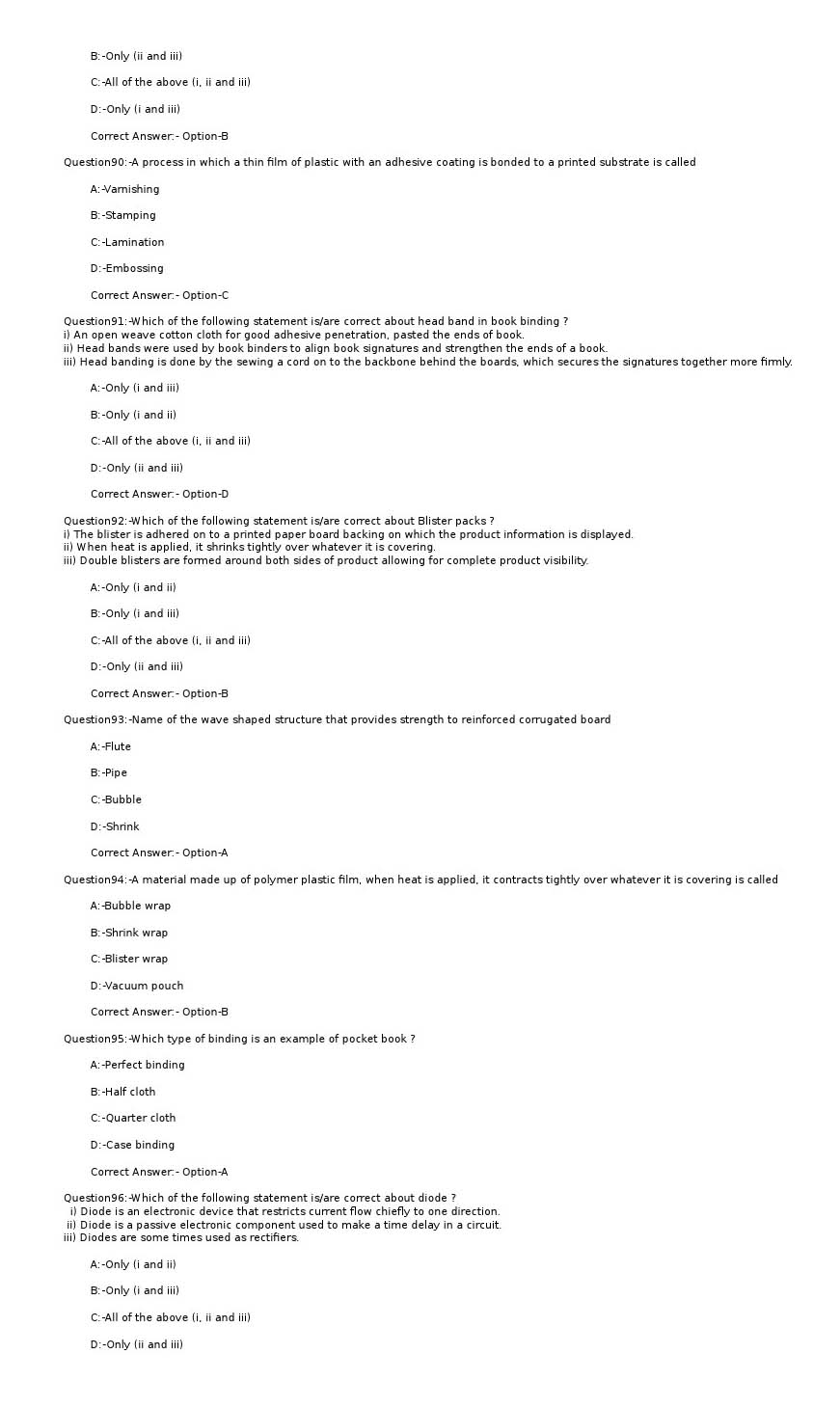 KPSC Offset Printing Machine Operator Grade II Exam 2022 Code 842022OL 12