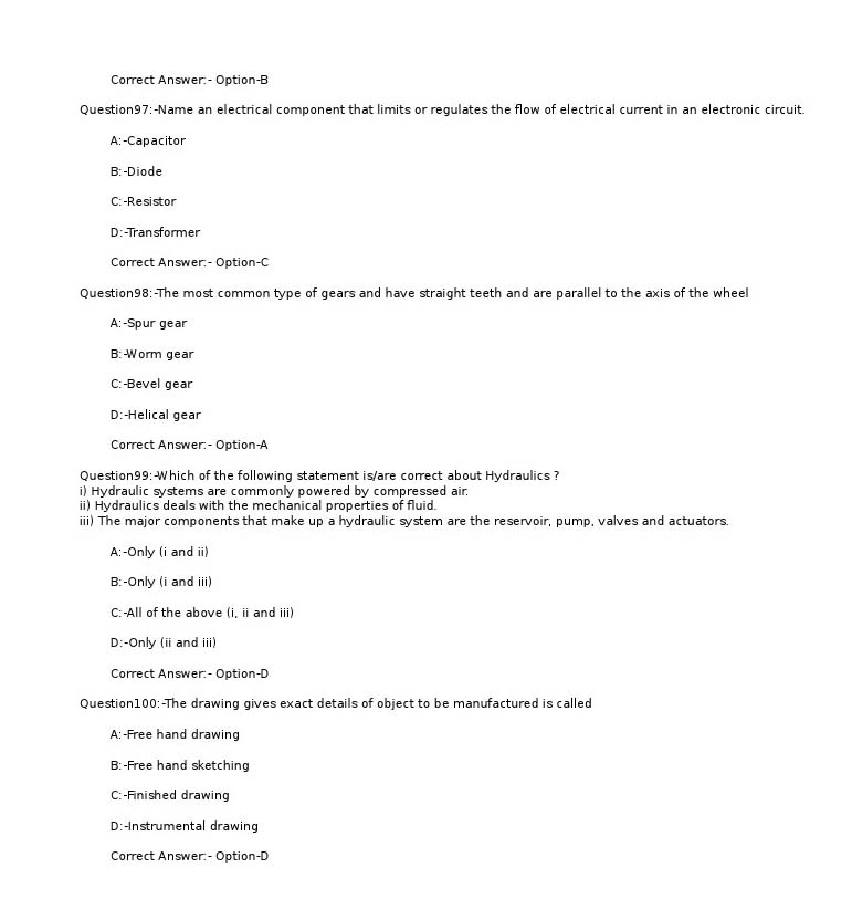 KPSC Offset Printing Machine Operator Grade II Exam 2022 Code 842022OL 13