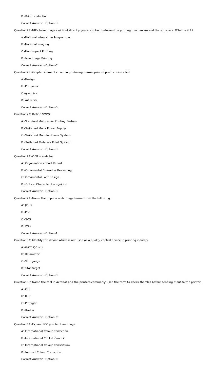 KPSC Offset Printing Machine Operator Grade II Exam 2022 Code 842022OL 4