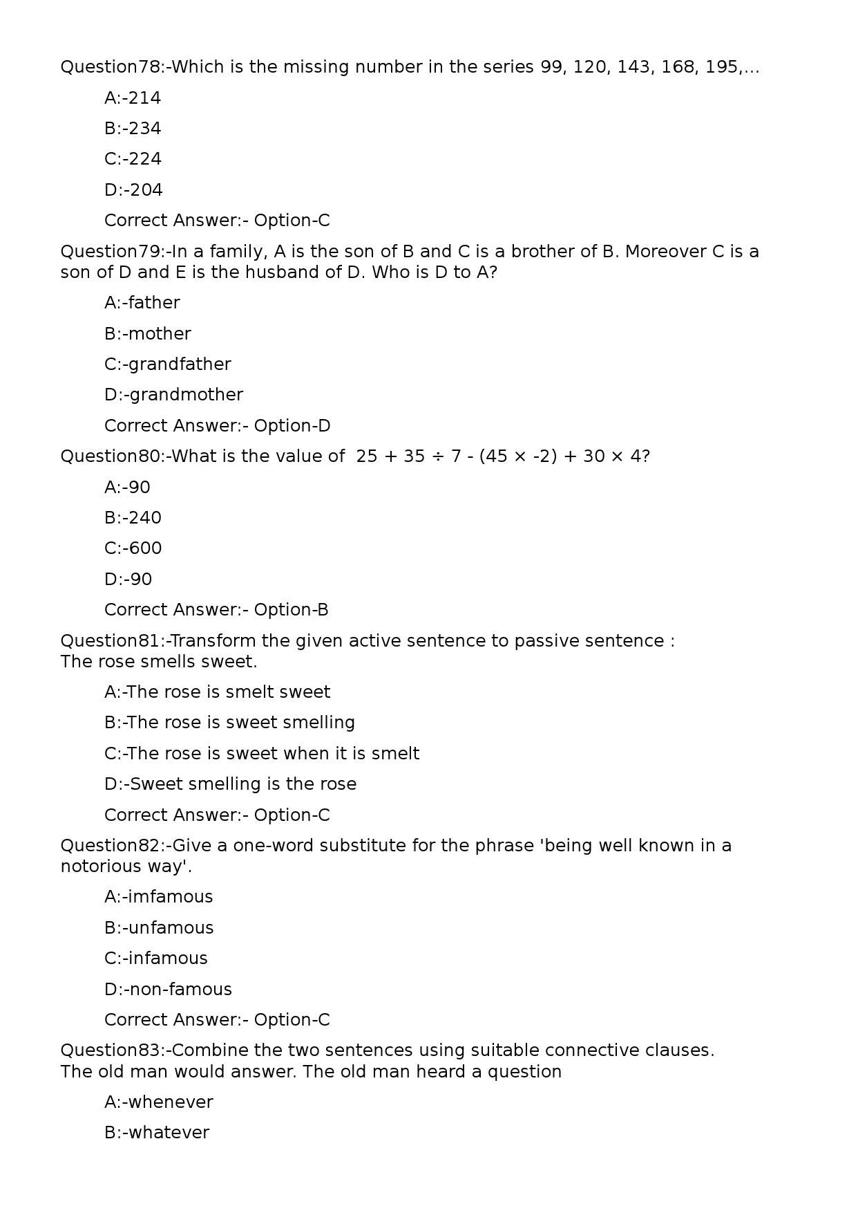 KPSC Security Officer Kannada Exam 2023 Code 1402023OL 17