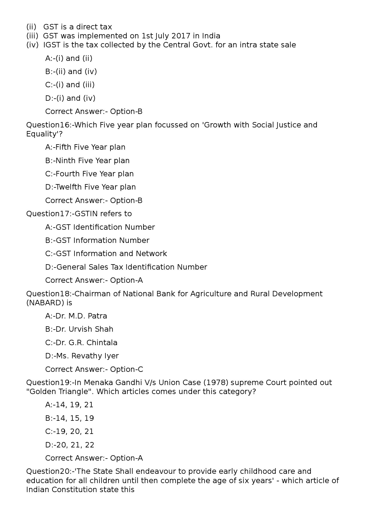 KPSC Security Officer Kannada Exam 2023 Code 1402023OL 4