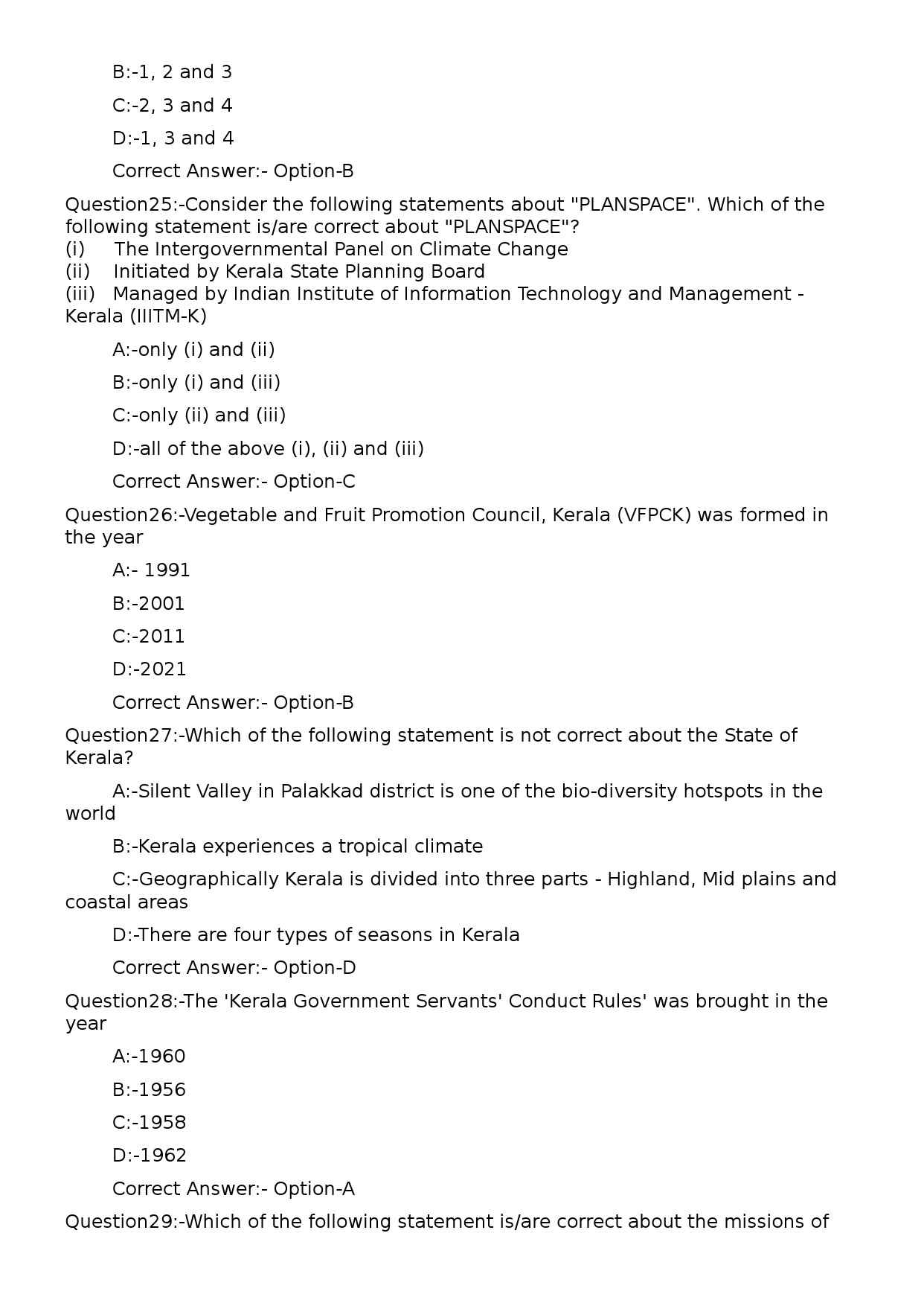 KPSC Security Officer Kannada Exam 2023 Code 1402023OL 6