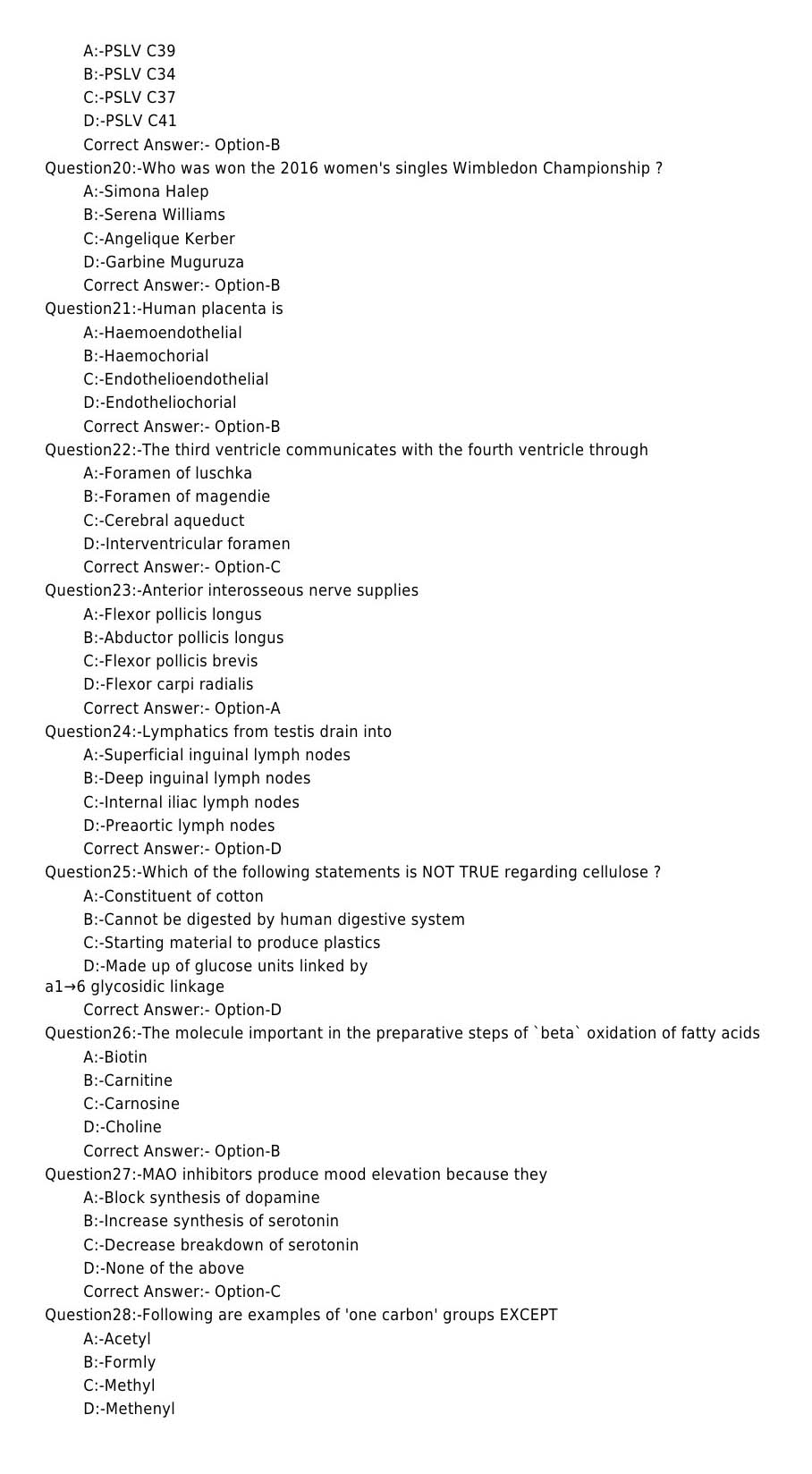 KPSC Senior Lecturer In Neurosurgery Exam 2016 Code 872016OL 3