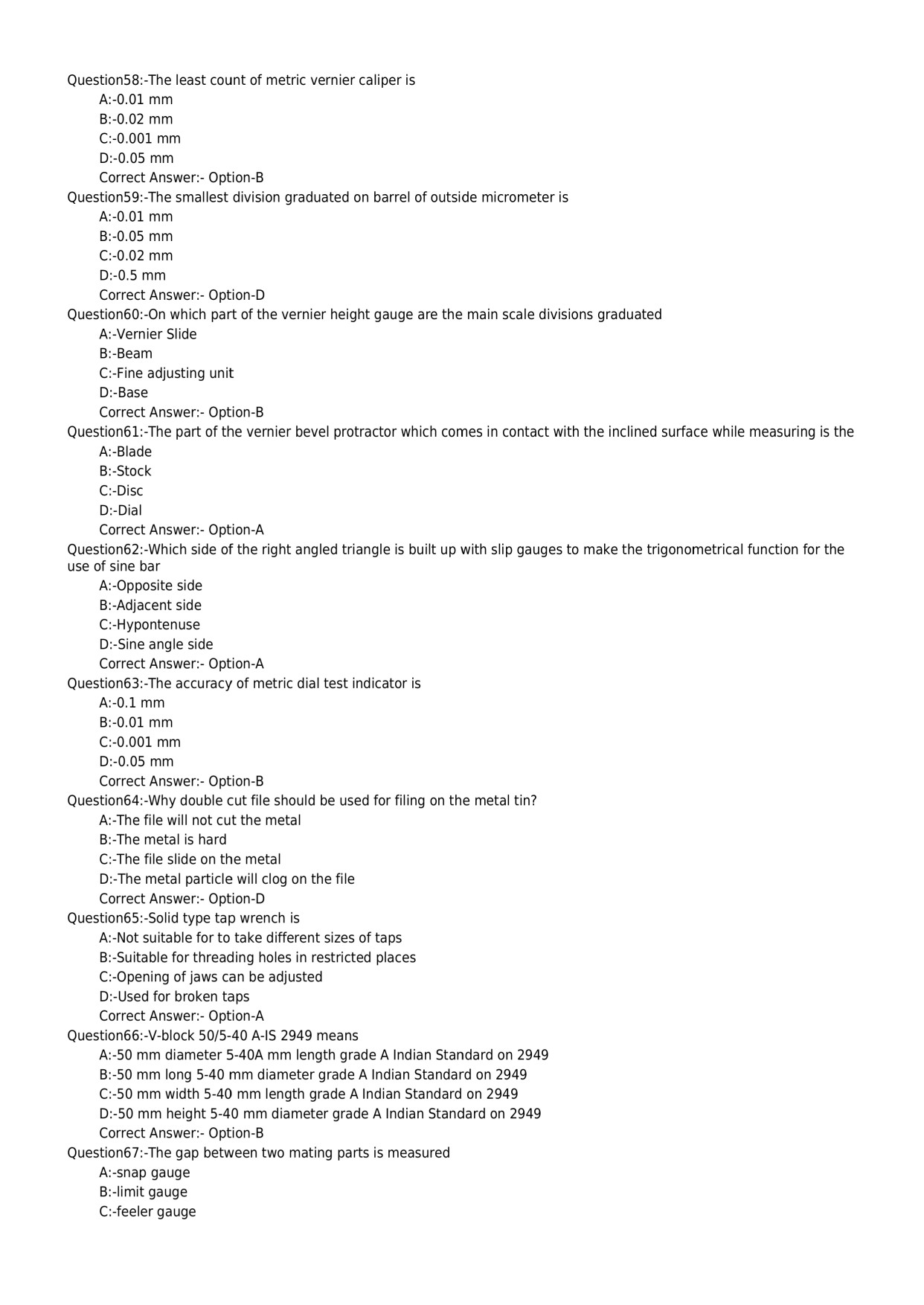 KPSC Technician Grade II Exam 2023 Code 392023OL 7