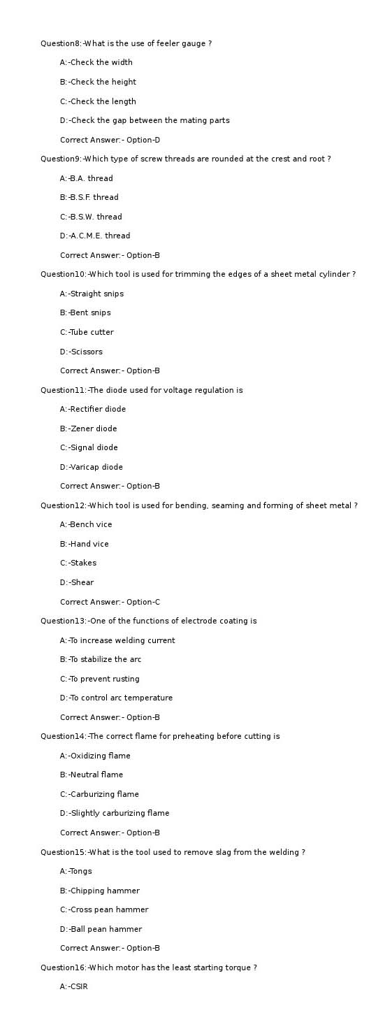 KPSC Technician Grade II Refrigeration Mechanic Exam 2022 Code 732022OL 2