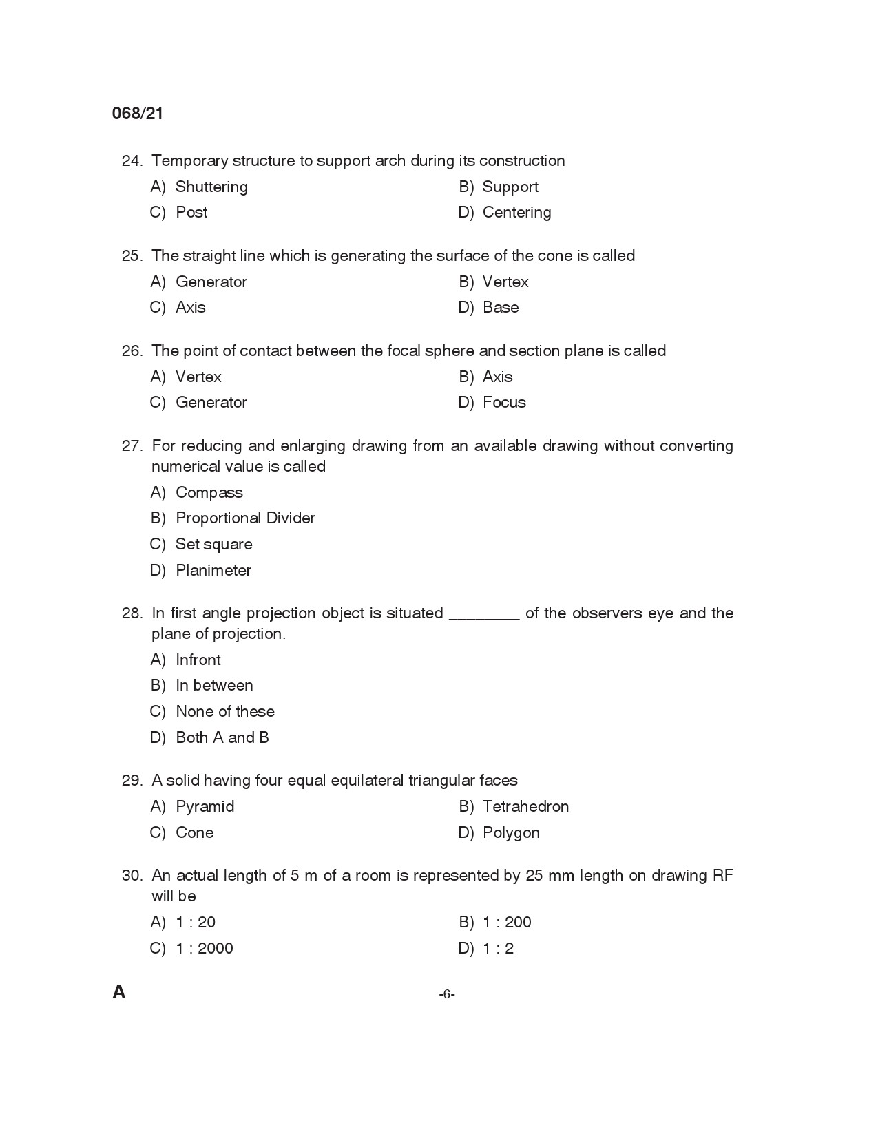 KPSC Tracer Exam 2021 Code 0682021 5