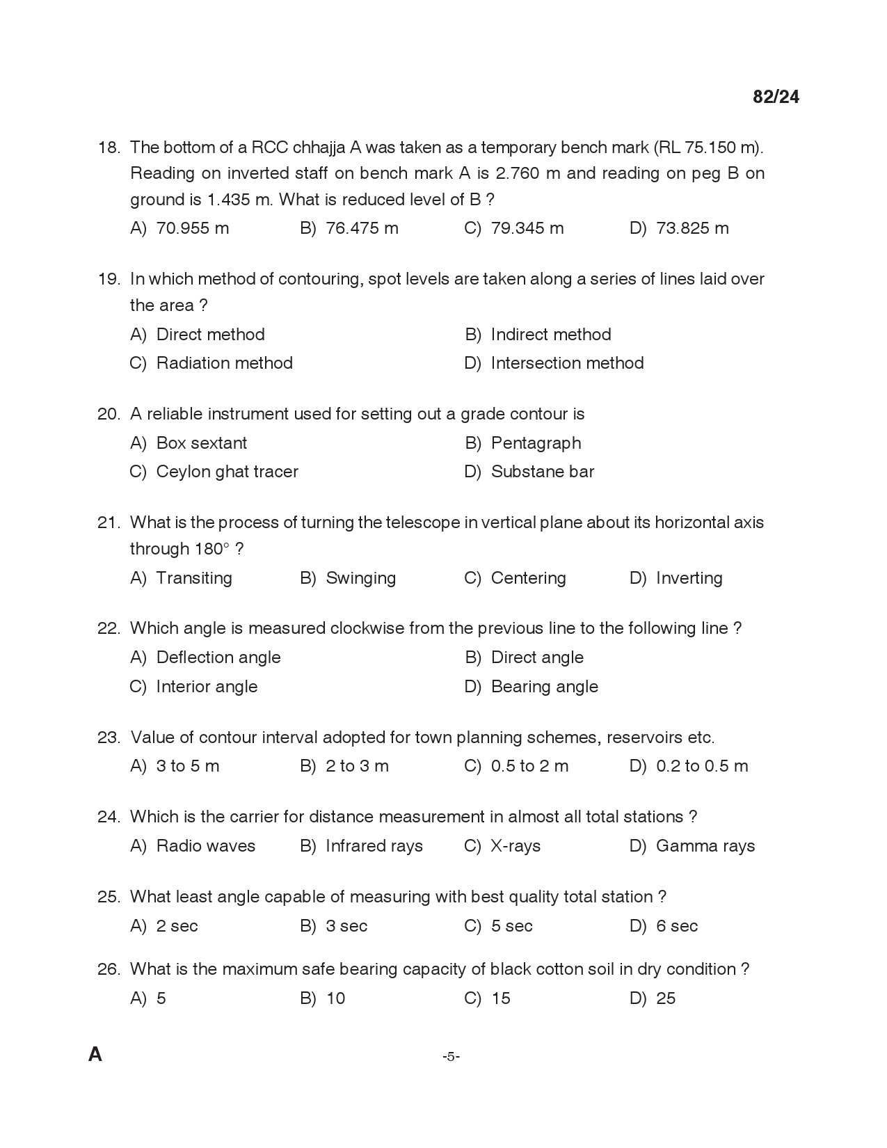 KPSC Tracer Exam 2024 Code 0822024 4