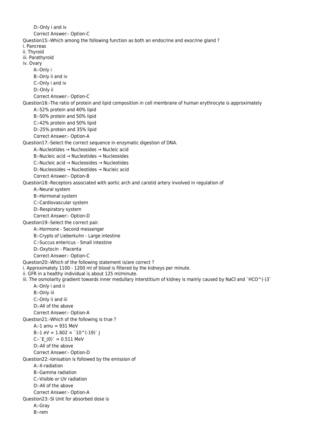 KPSC X Ray Technician Exam 2023 Code 282023OL 3