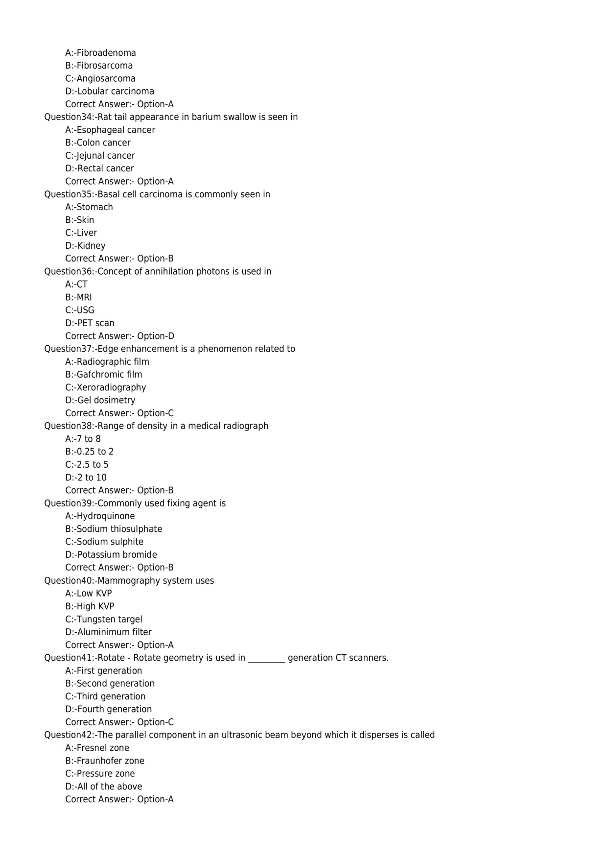 KPSC X Ray Technician Exam 2023 Code 282023OL 5