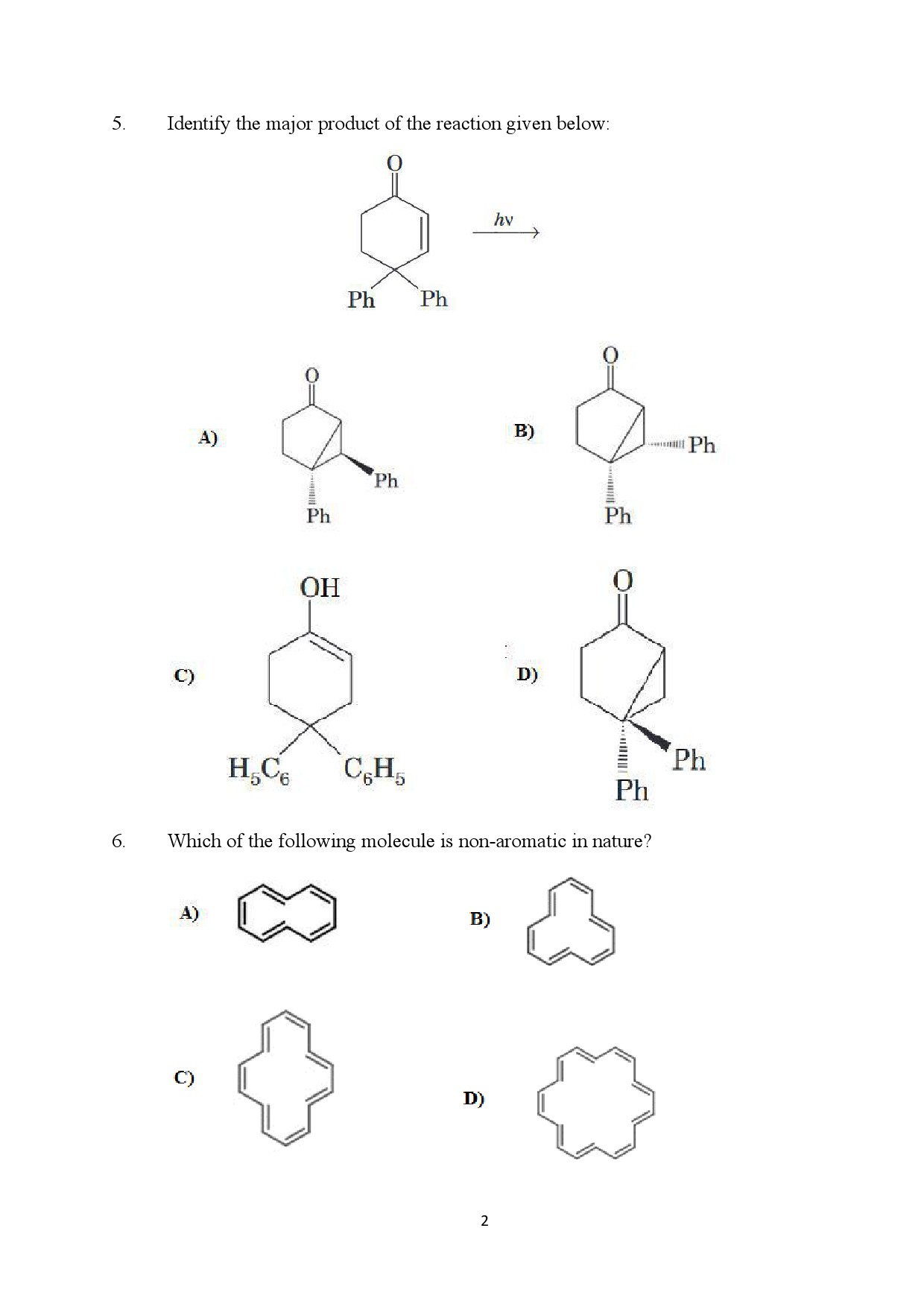 Kerala SET Chemistry Exam Question Paper July 2024 2