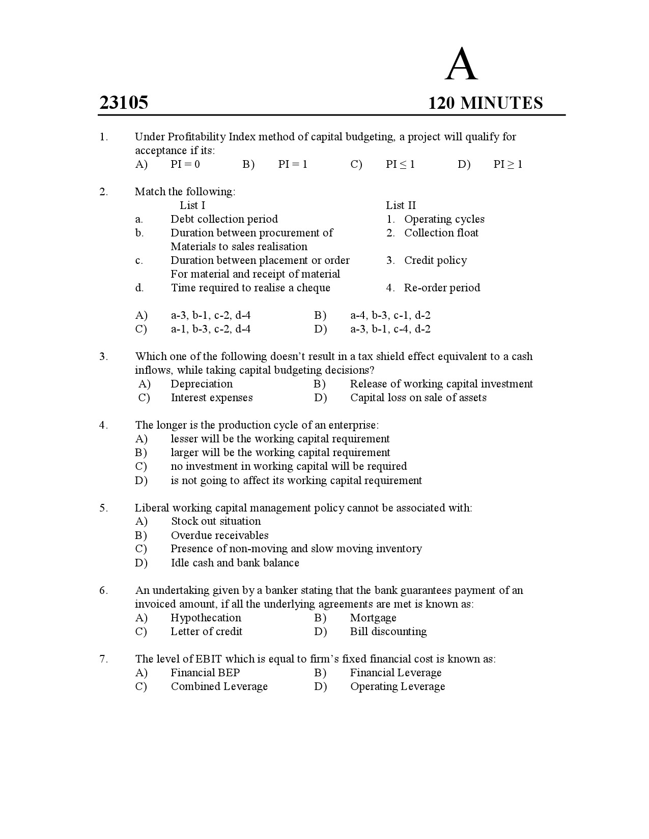 Kerala SET Commerce Exam Question Paper January 2023 1