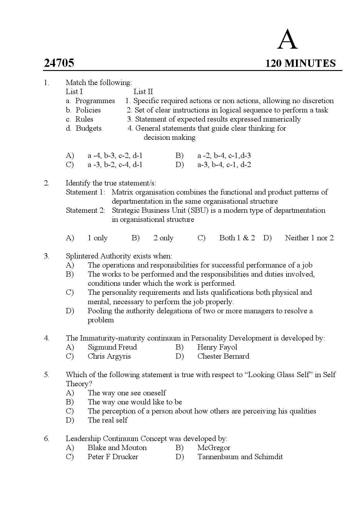 Kerala SET Commerce Exam Question Paper July 2024 1