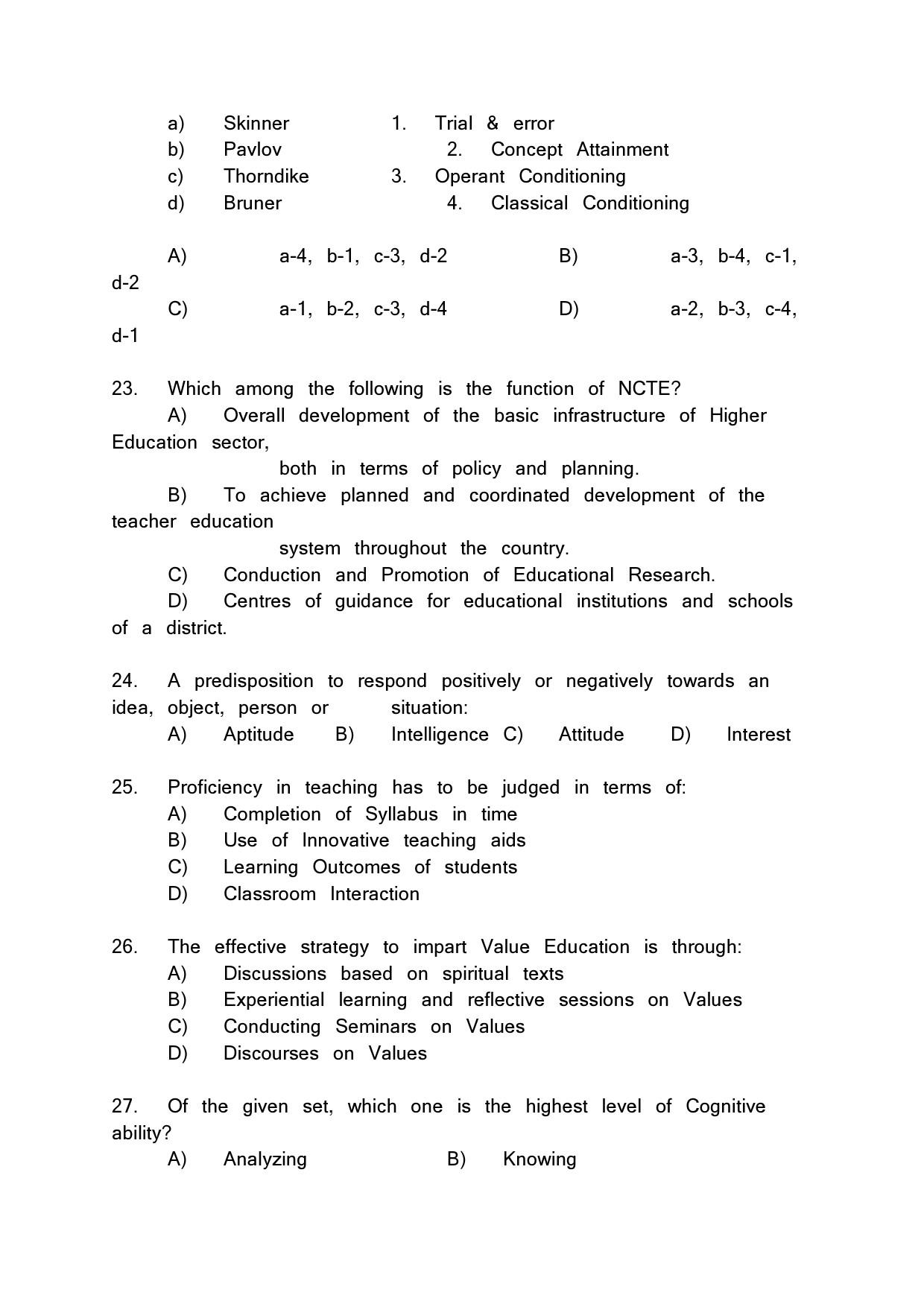 Kerala SET General Knowledge Exam Question Paper February 2020 4