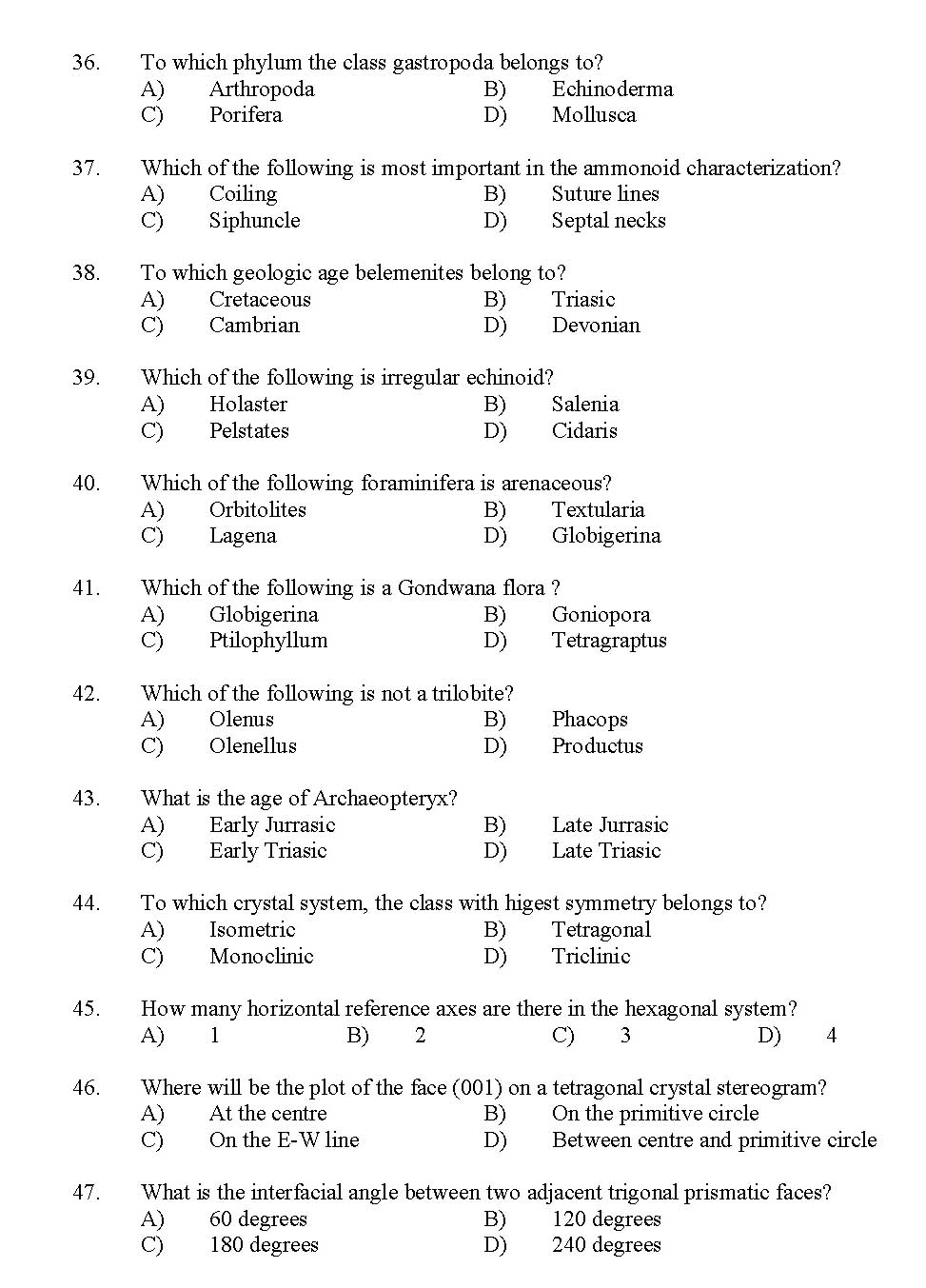 Kerala SET Geography Exam 2012 Question Code 12911 4