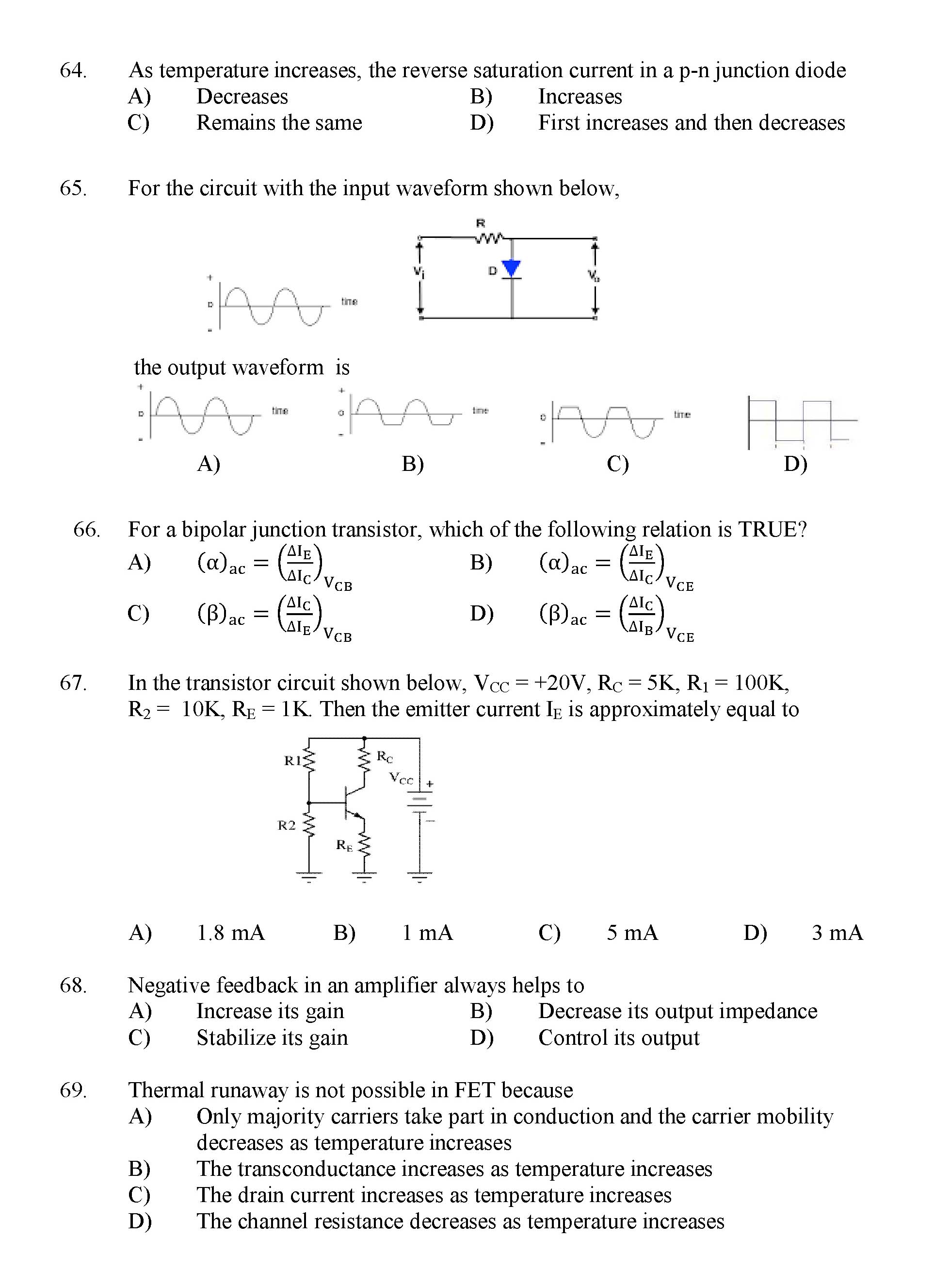 Kerala SET Physics Exam 2015 Question Code 15624 9