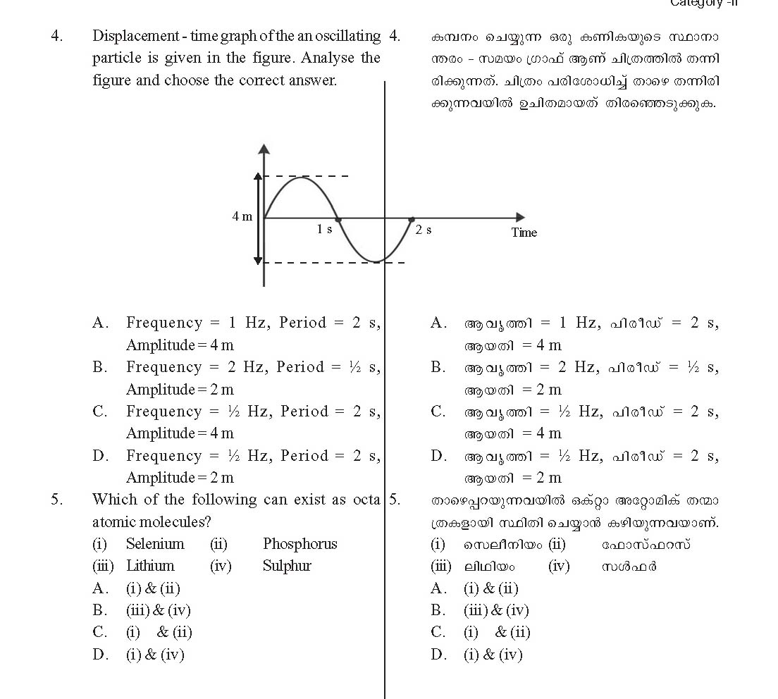 KTET Category II Paper II Question Paper with Answers 2012 17