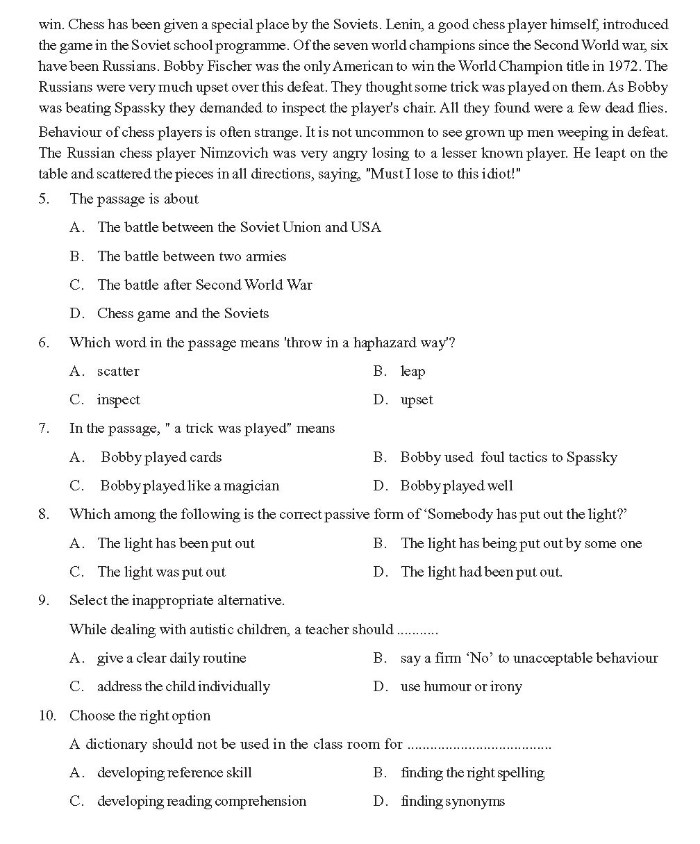 ktet-category-ii-paper-ii-question-paper-with-answers-2012-kerala-tet